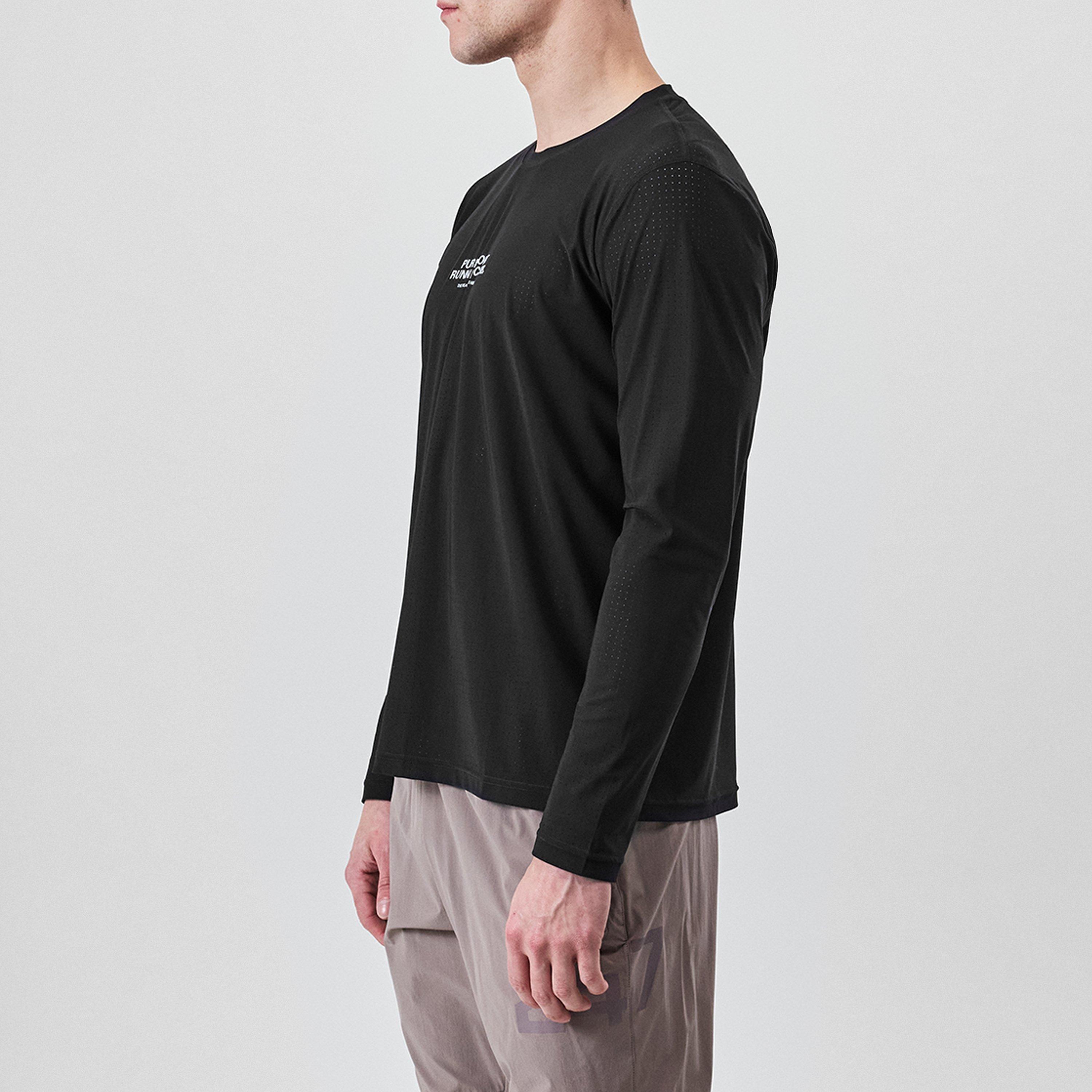 Black - Puresport - Long Sleeve Top - 5