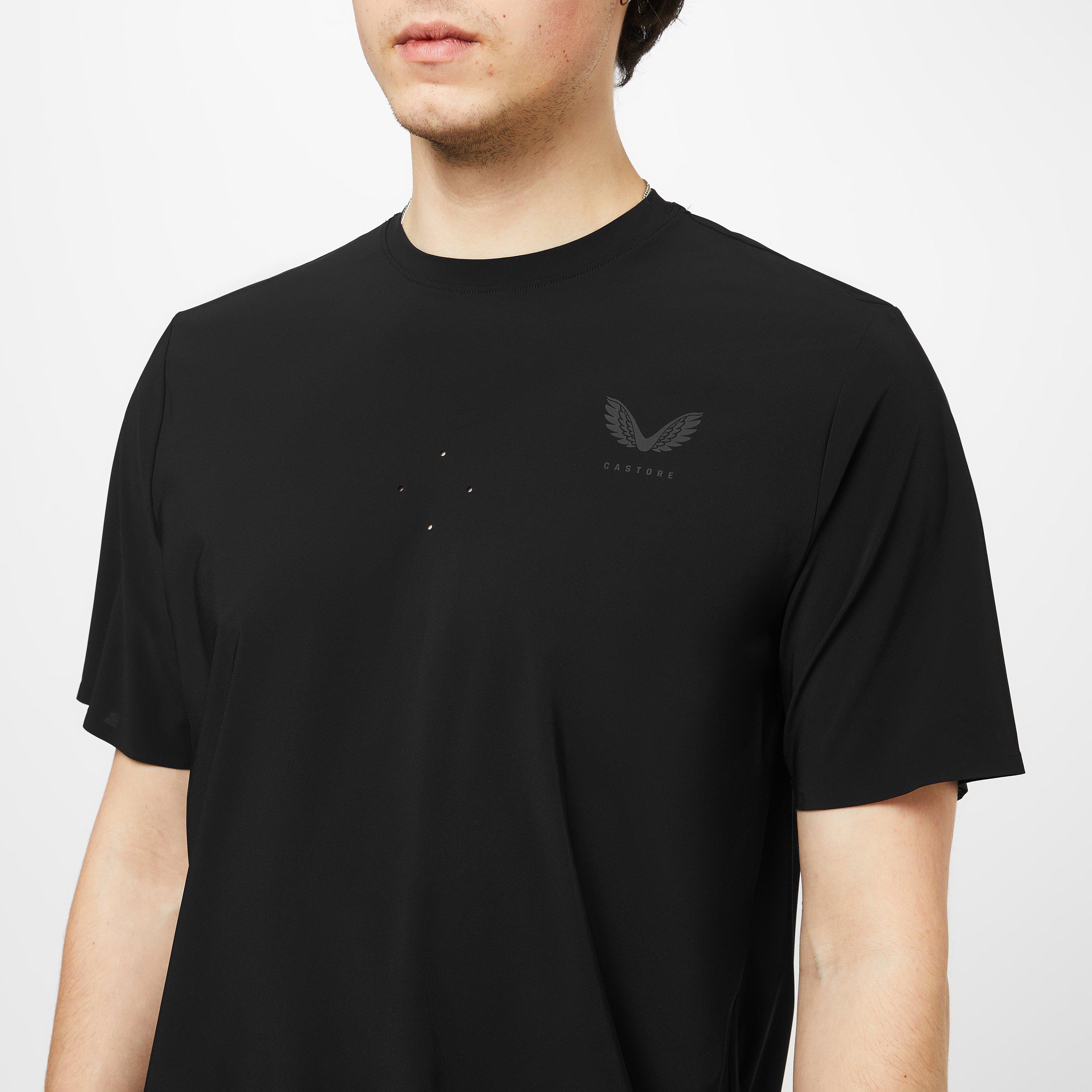 Onyx - Castore - Sportswear Metatek Short Sleeve T Shirt Mens - 4