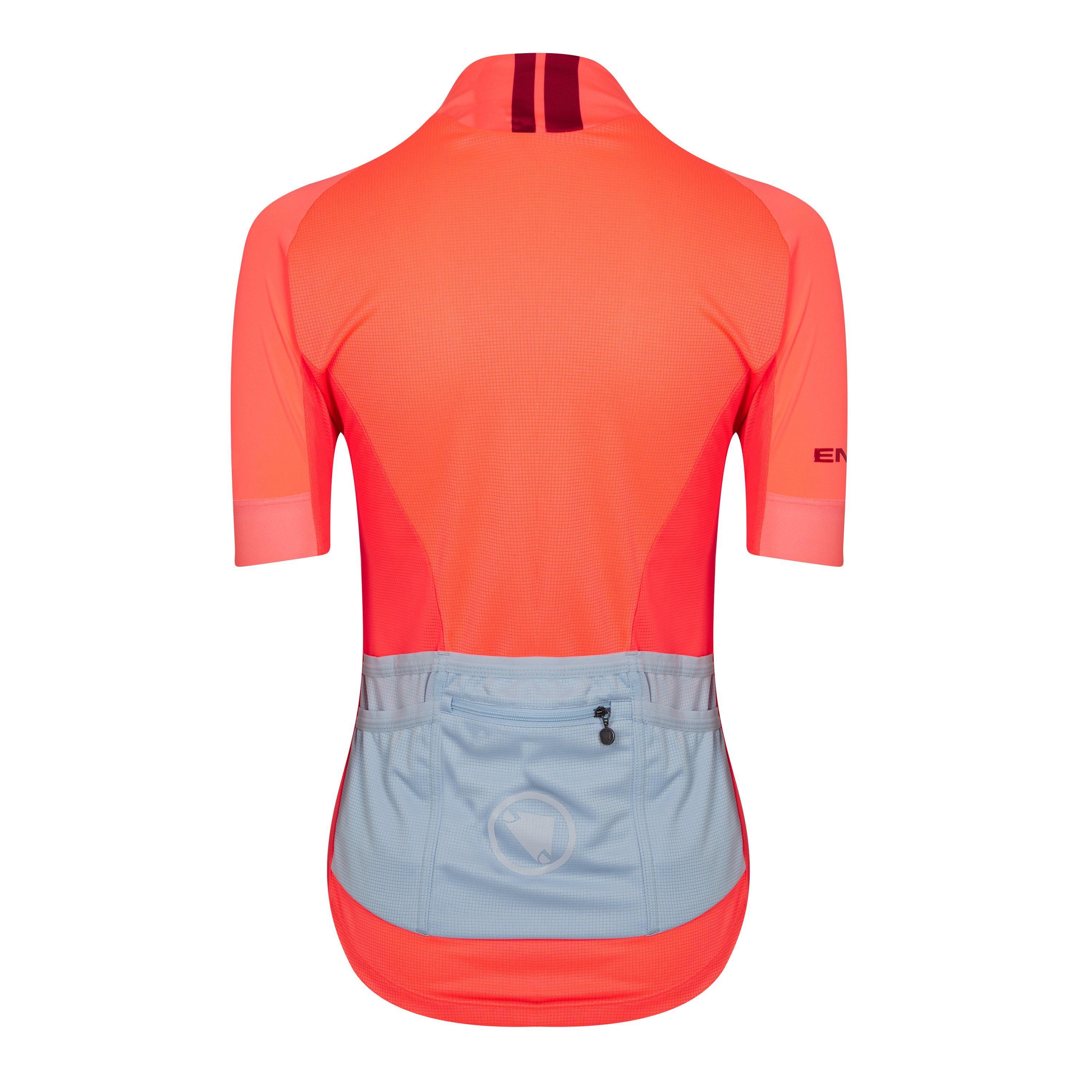 Red - Endura - FS260 Pro Short Sleeve Womens Jersey - 2