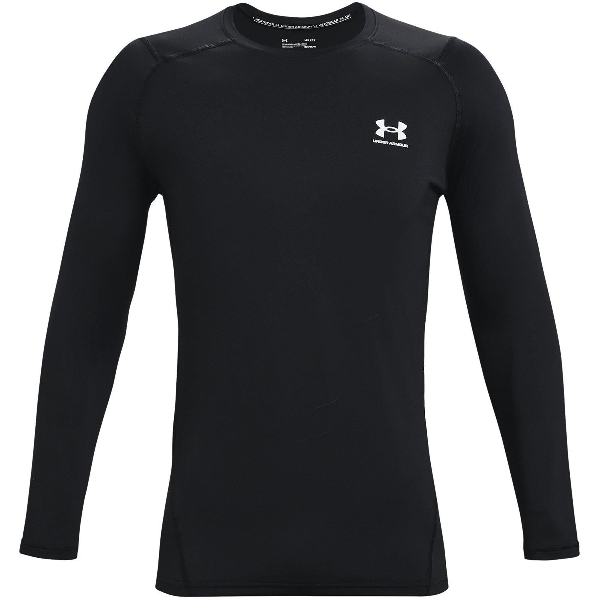 Black - Under Armour - HeatGear® Fitted Long Sleeve - 1