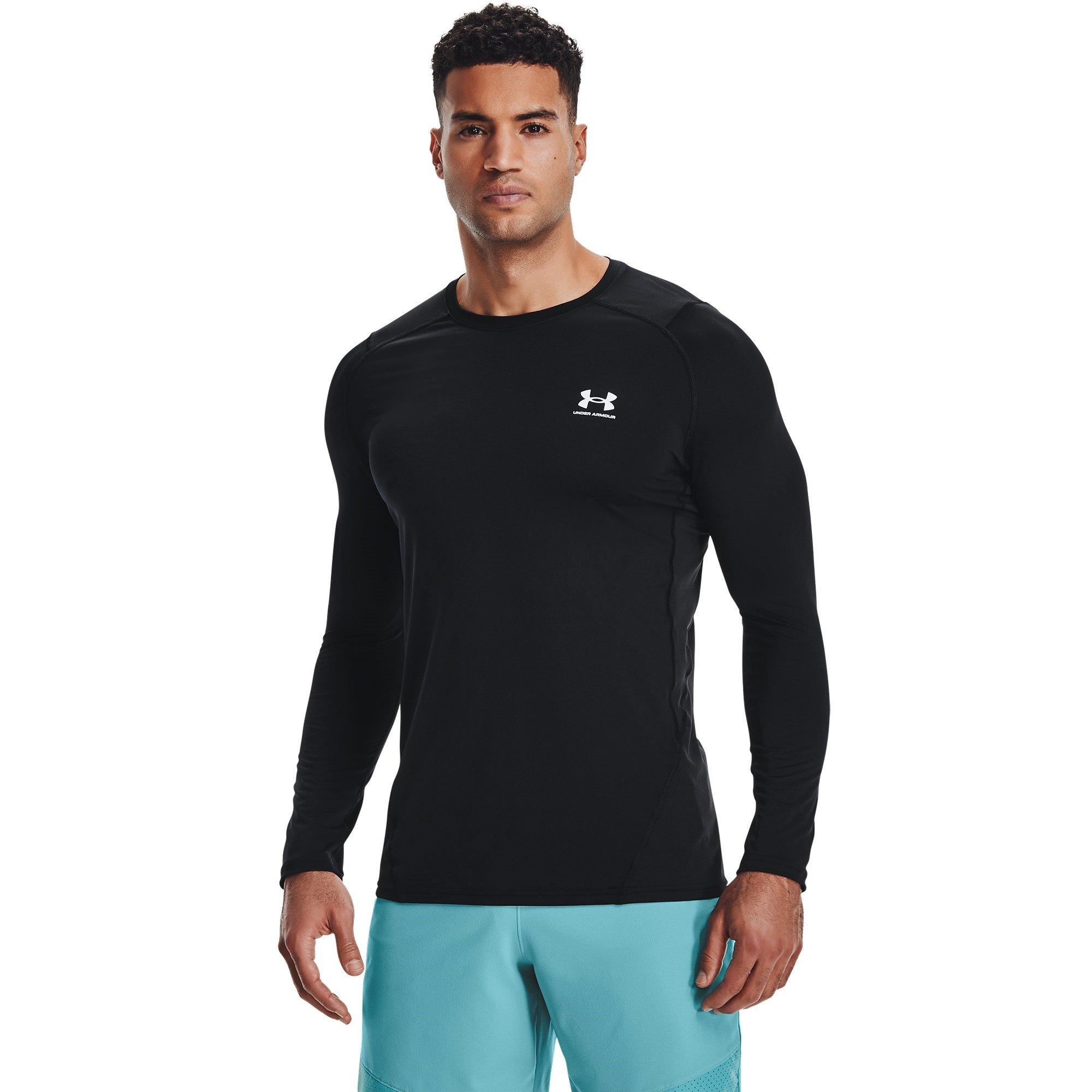 Crna - Under Armour - HeatGear® Fitted Long Sleeve - 2