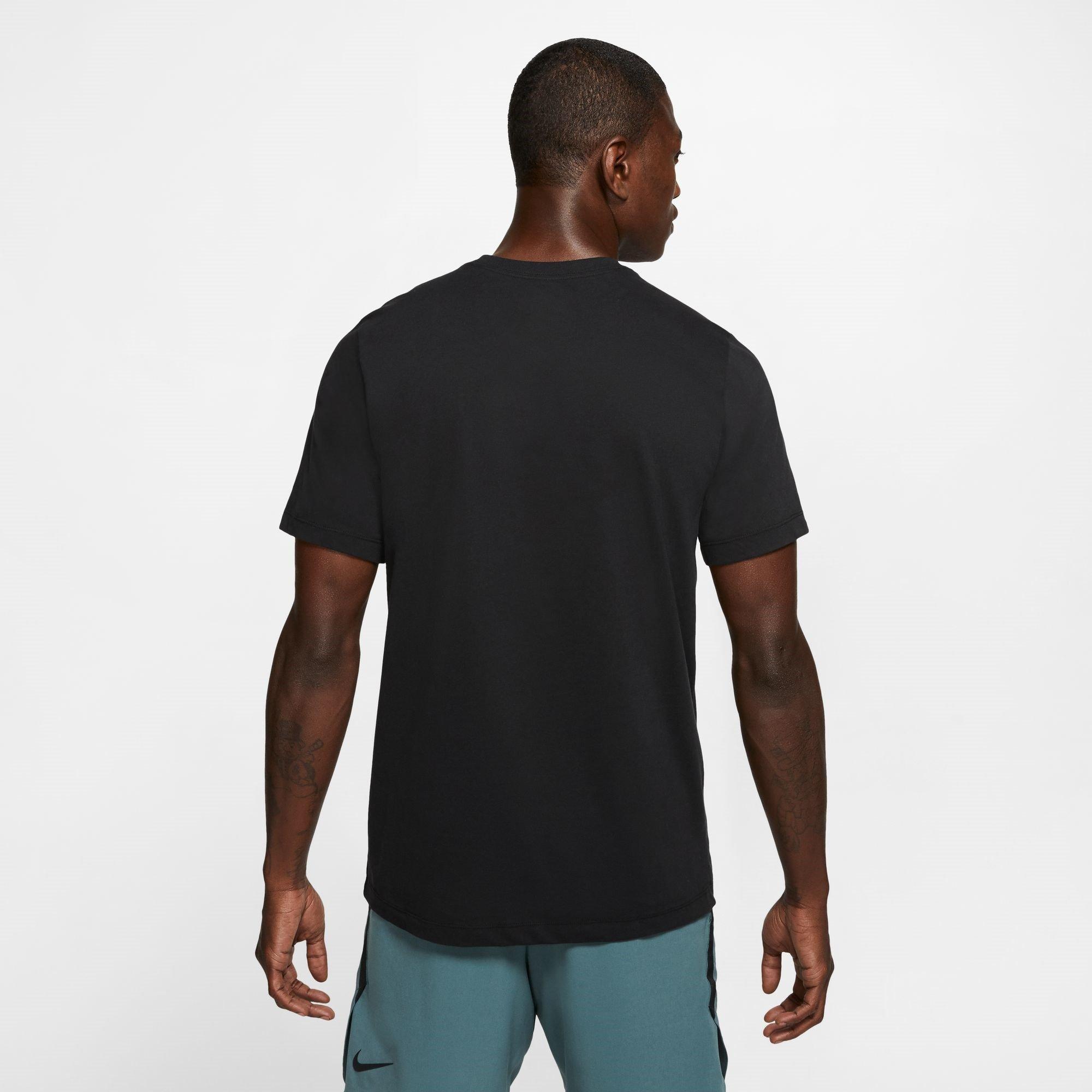 NERO/BIANCO - Nike - Dri-FIT Men's Training T-Shirt - 8