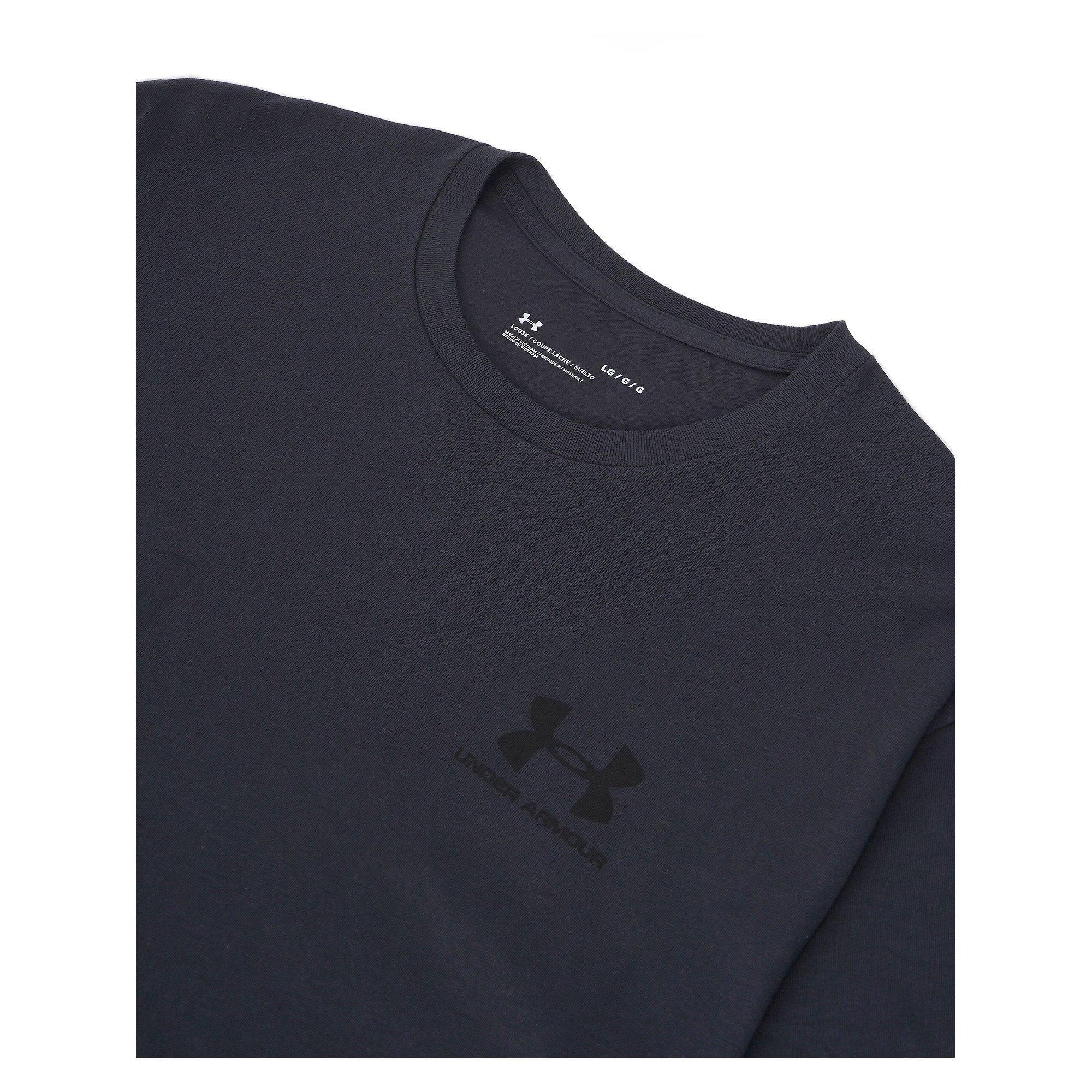 Preto - Under Armour - Logo Chest Top - 5