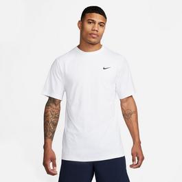 Nike Dri FIT UV Hyverse Mens Short Sleeve Fitness Top