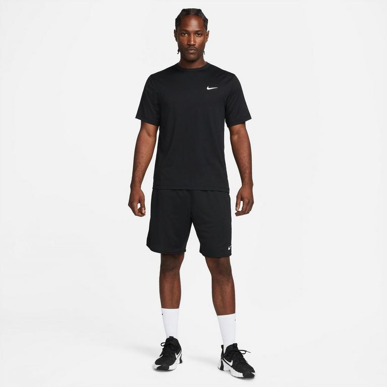 Noir - Nike - Dri-FIT UV Hyverse Men's Short-Sleeve Fitness Top - 4