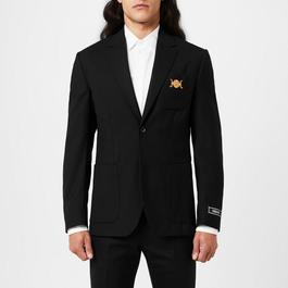 Versace Single Breasted Blazer.