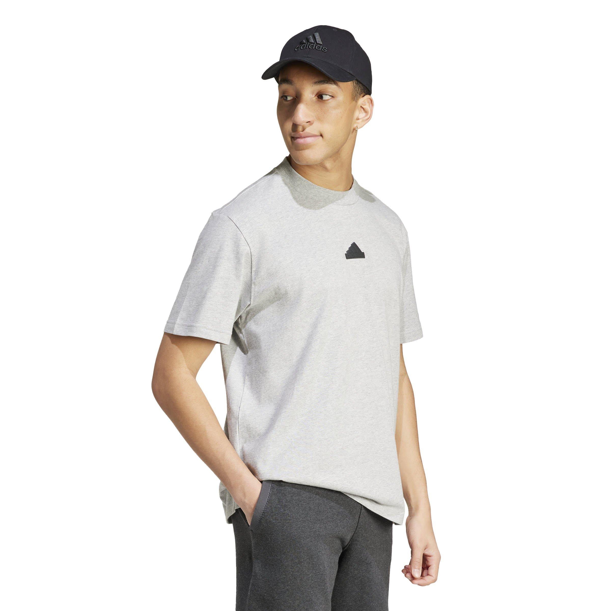 Grey Heather - adidas - Brand Love T-Shirt - 4