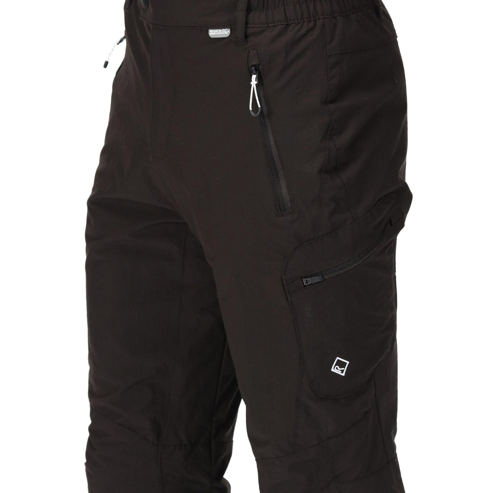 Black - Regatta - Highton Walking Trouser (Short) - 14