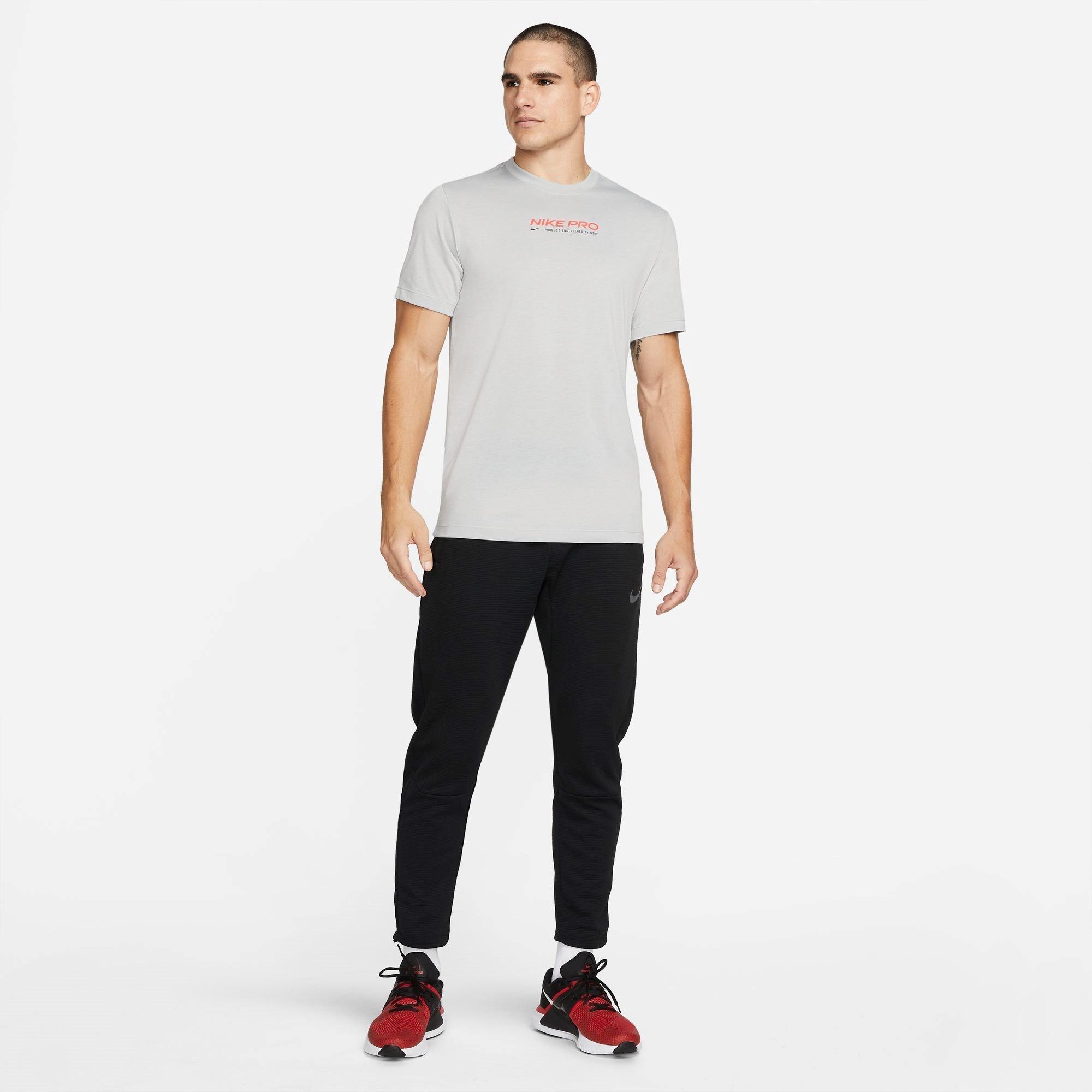 LT SMOKE GREY - Nike - Pro Dri-FIT Men's Training T-Shirt - 4