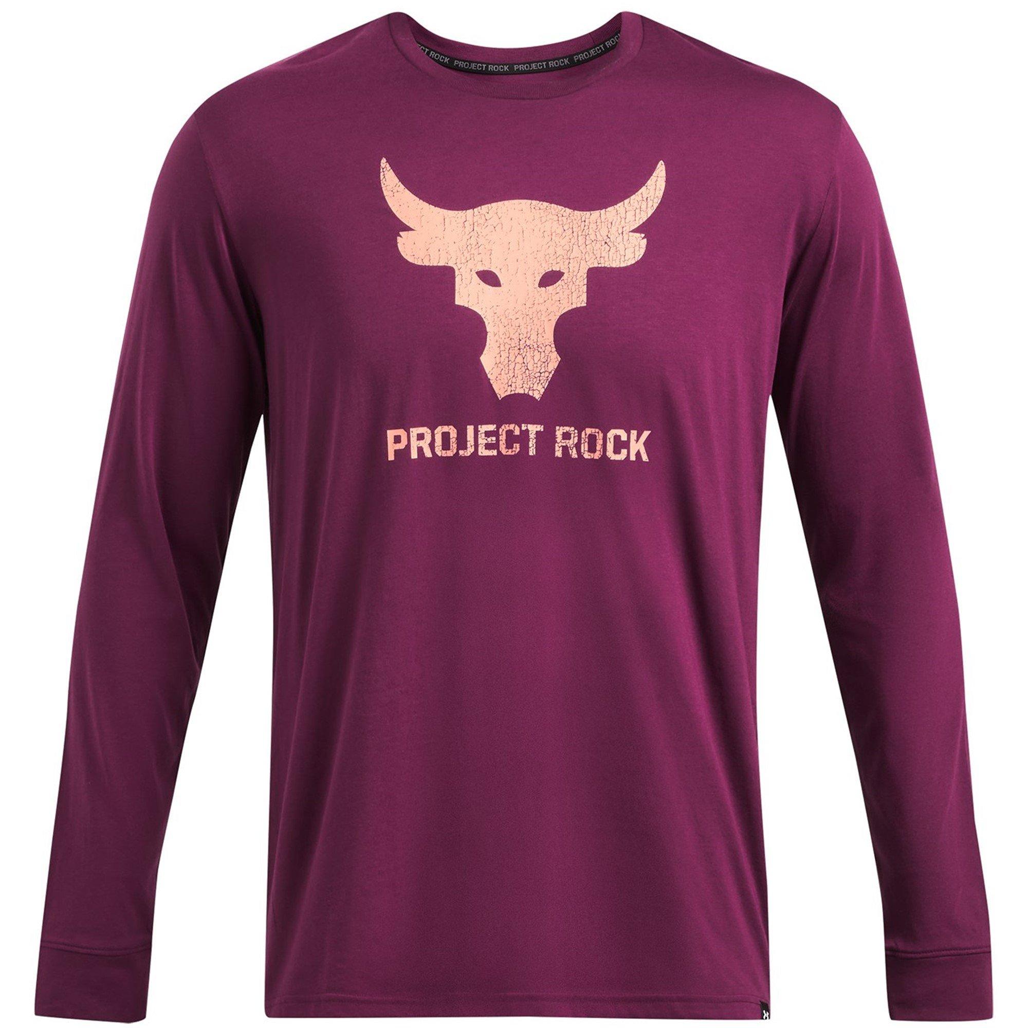 Purple - Under Armour - PR Brahma Long Sleeve T-Shirt Mens - 1