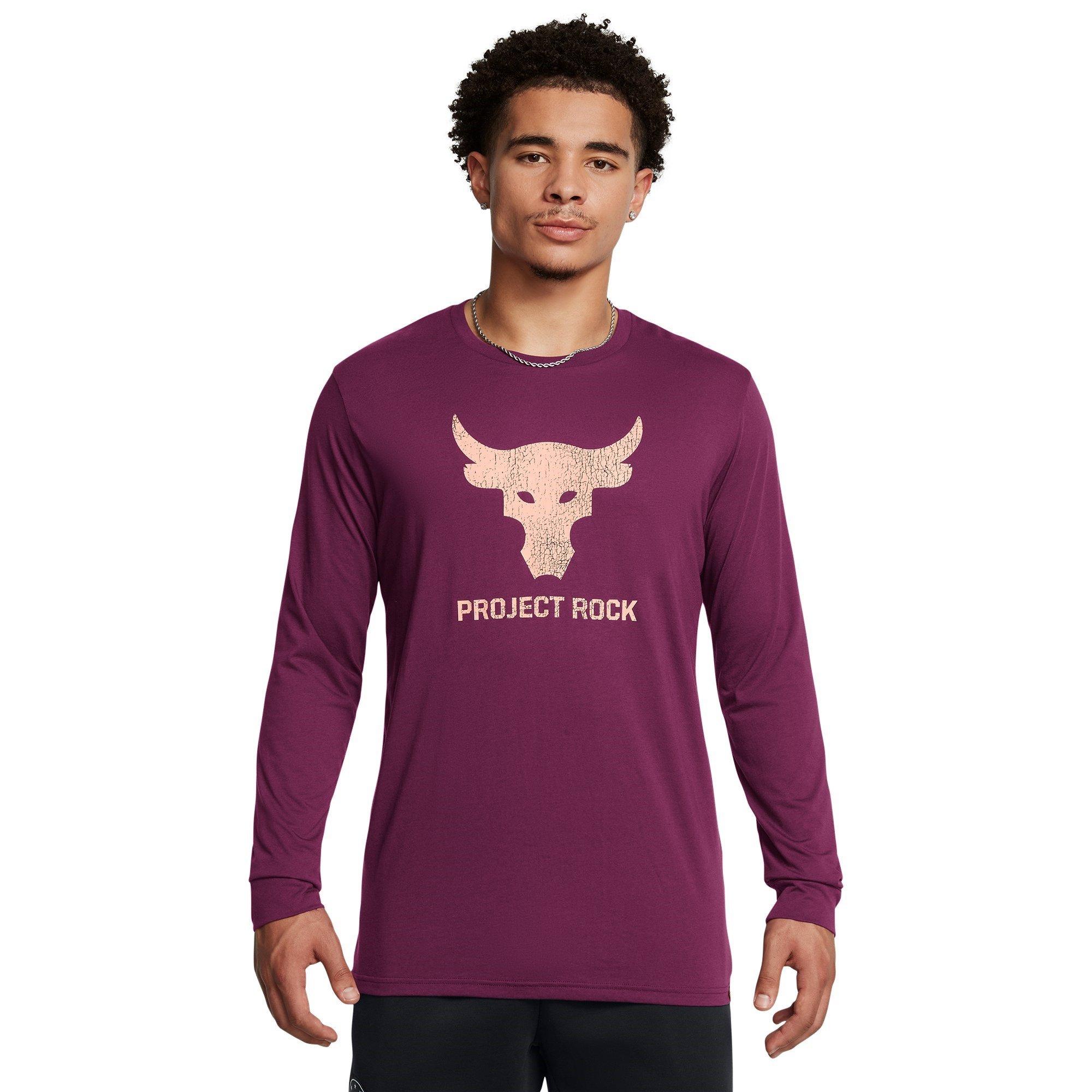 Purple - Under Armour - Armour PR Brahma Long Sleeve T-Shirt Mens - 2