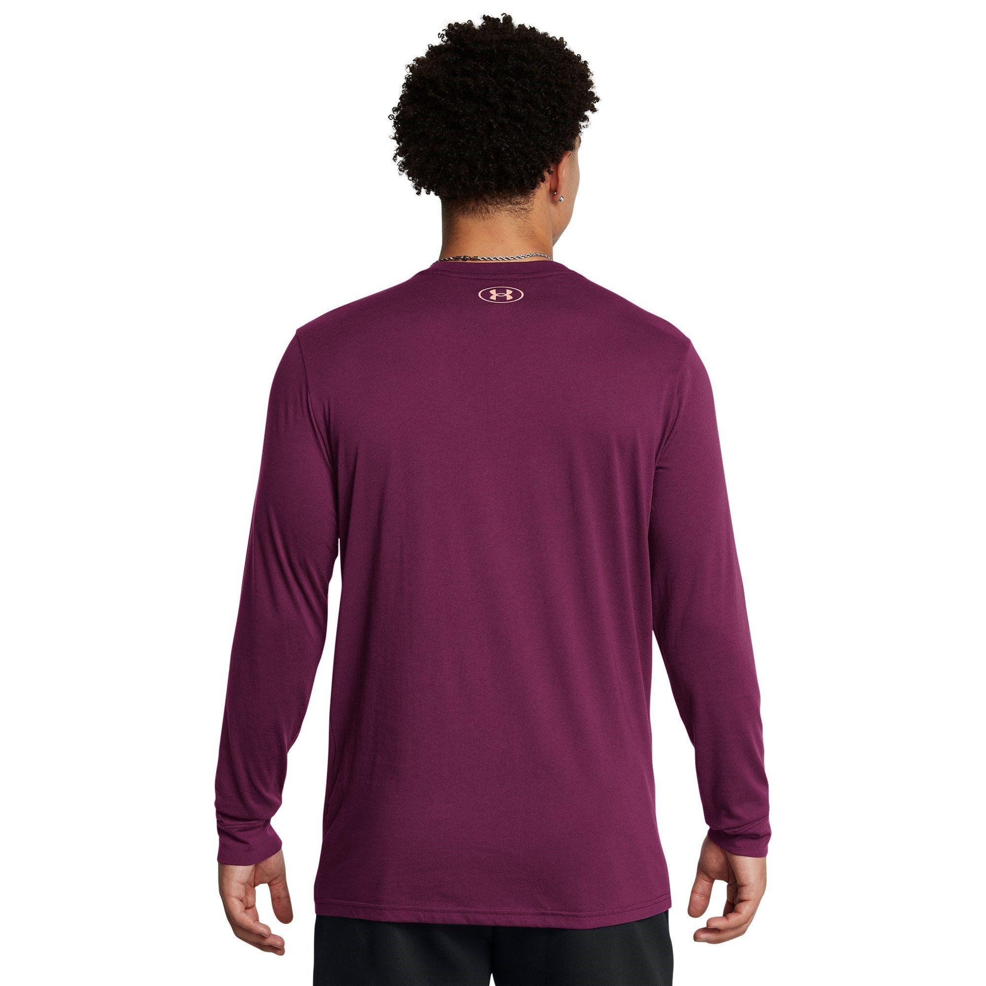 Purple - Under Armour - Armour PR Brahma Long Sleeve T-Shirt Mens - 3