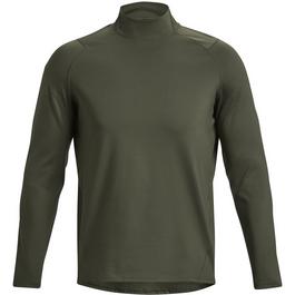 Under Armour Under ColdGear Rush Mock Base Layer Top Mens