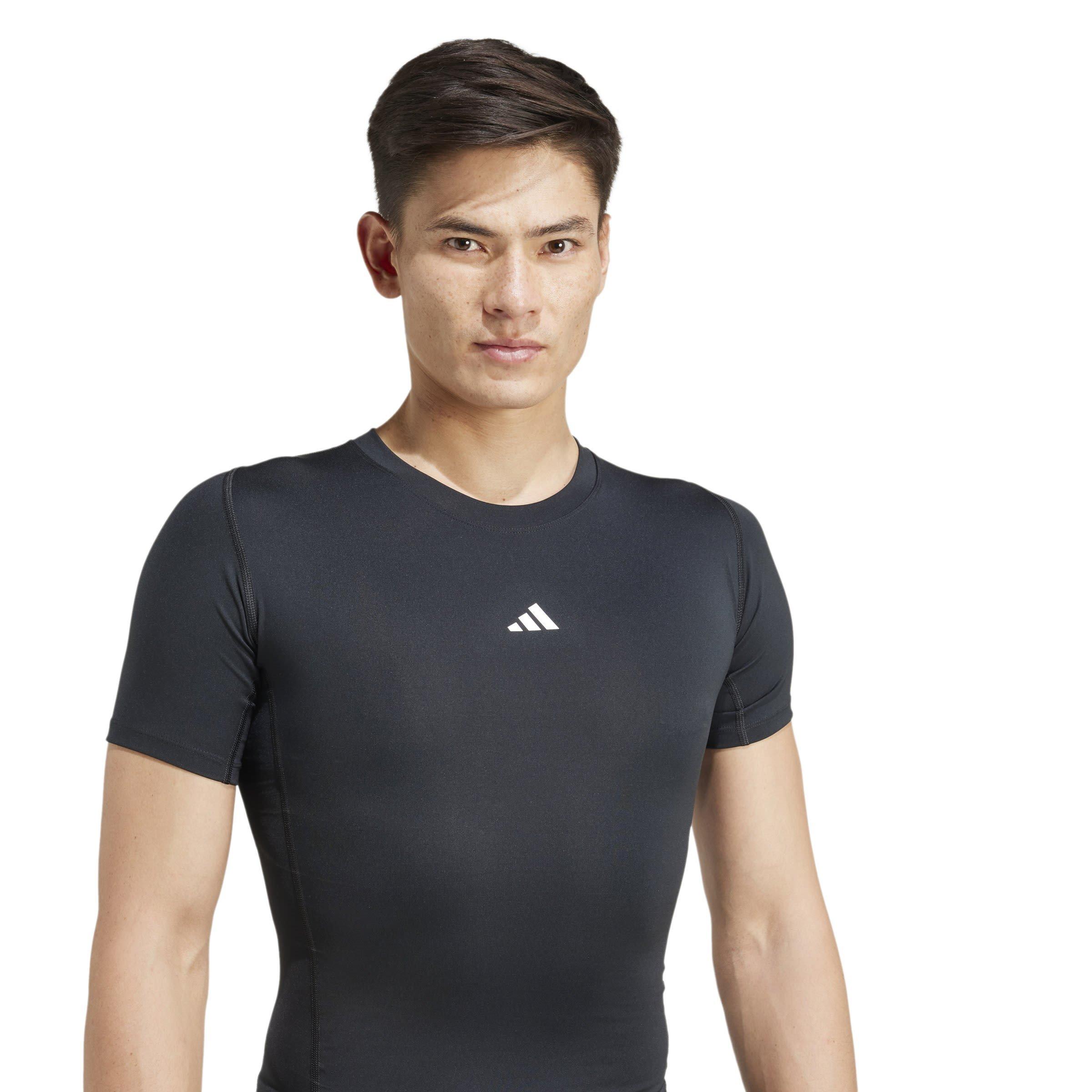 Black - adidas - TECHFIT Compression Training T-Shirt Mens - 5
