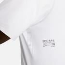 Blanc - Nike - Dri-FIT ADV A.P.S. Mens Short-Sleeve Fitness Top - 13