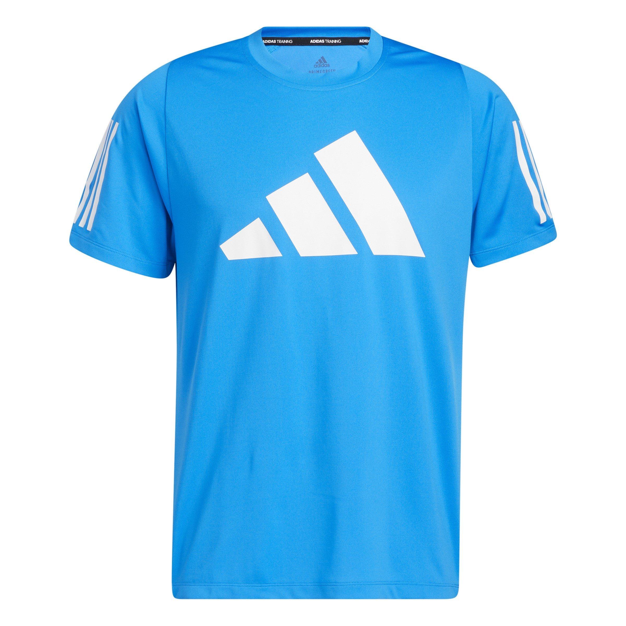 Blue adidas shirt mens shop