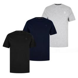 DKNY DKNY 3 Pack Embroidered Logo T-Shirt Gym Top Mens