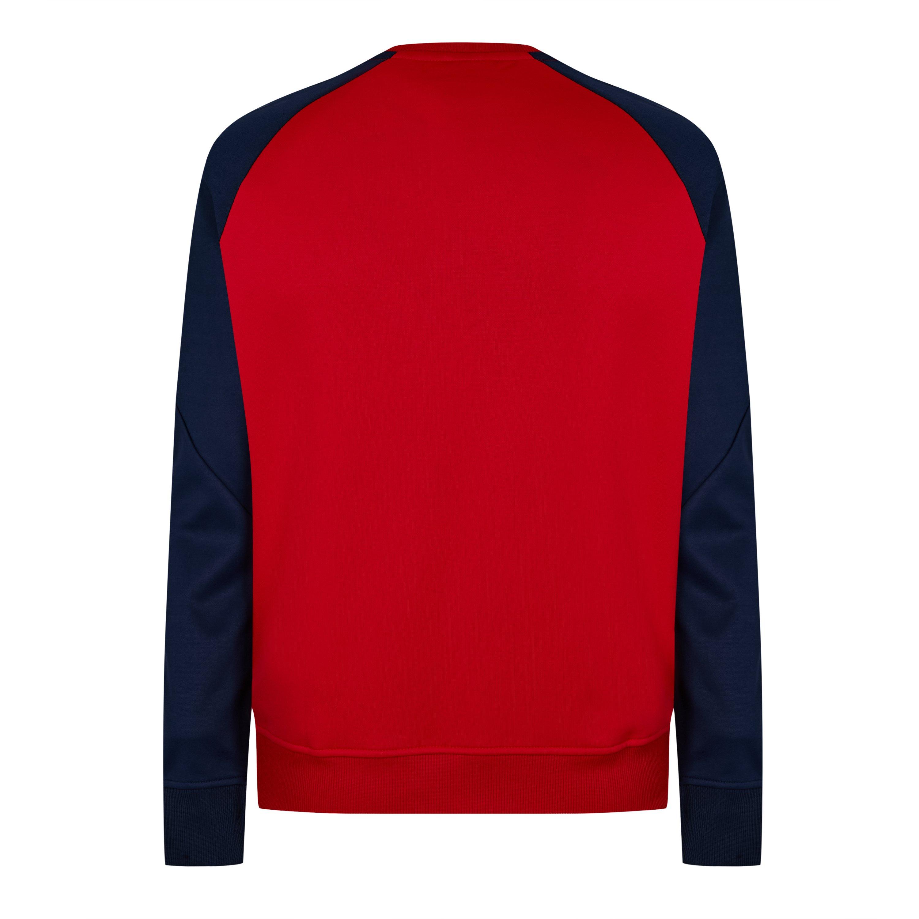 Vermelho de Alto Risco/Marinha - New Balance - Crew Sweatshirt - 2