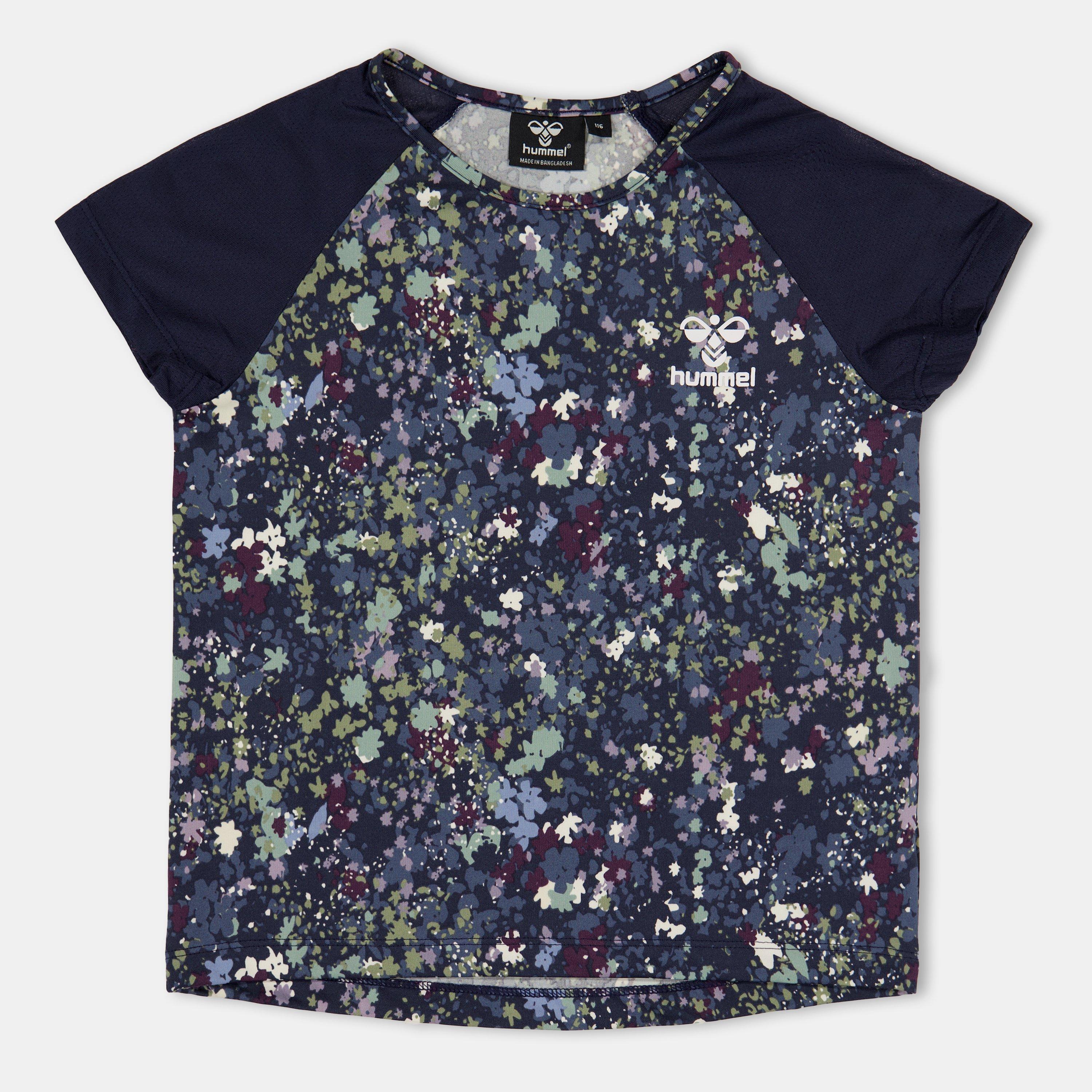 Hummel Kids' Tessa Short-Sleeve Performance Gym Top