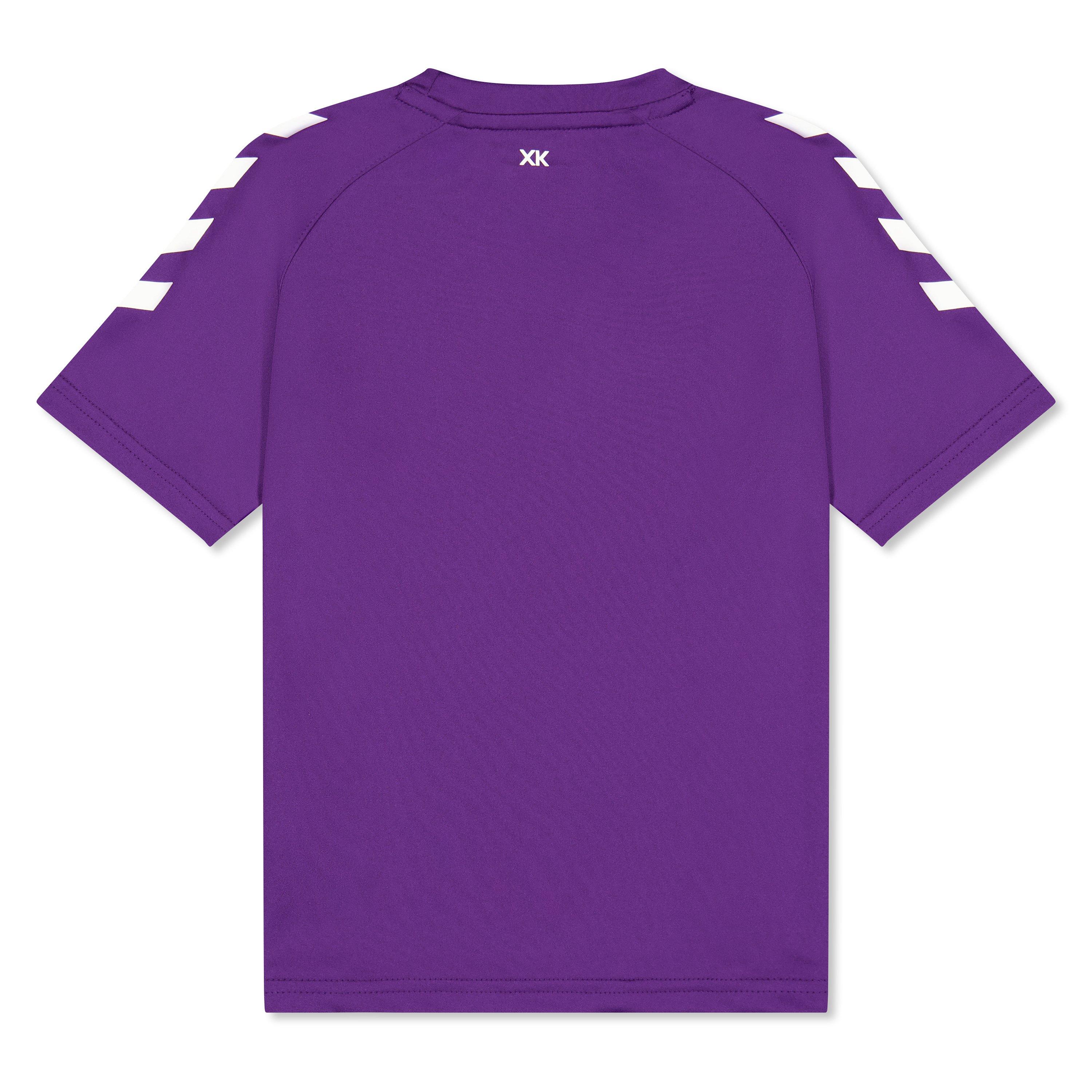 Hvid - Hummel - Unisex Kids' Short-Sleeve Performance T-Shirt - 2