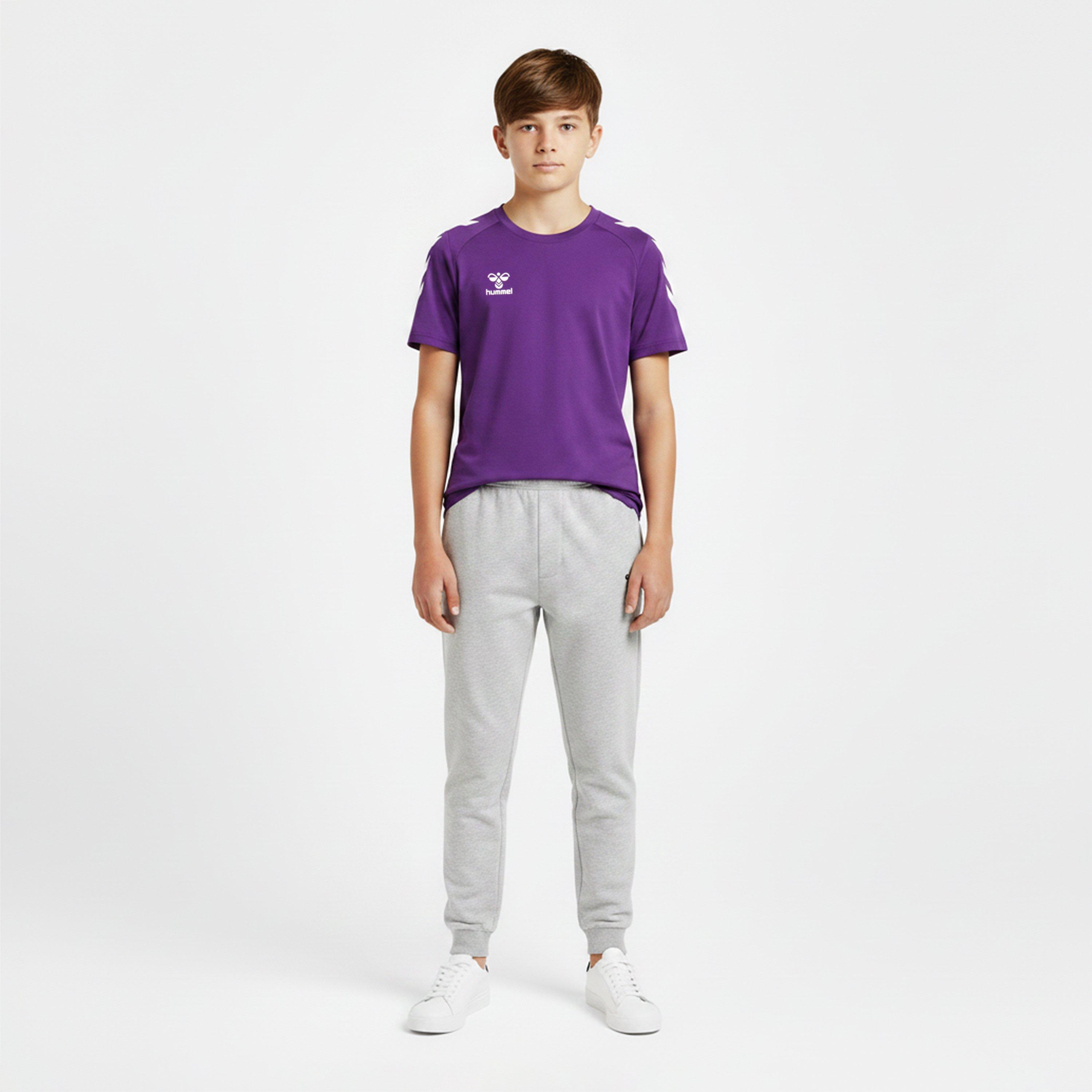 White - Hummel - Unisex Kids' Short-Sleeve Performance T-Shirt - 3