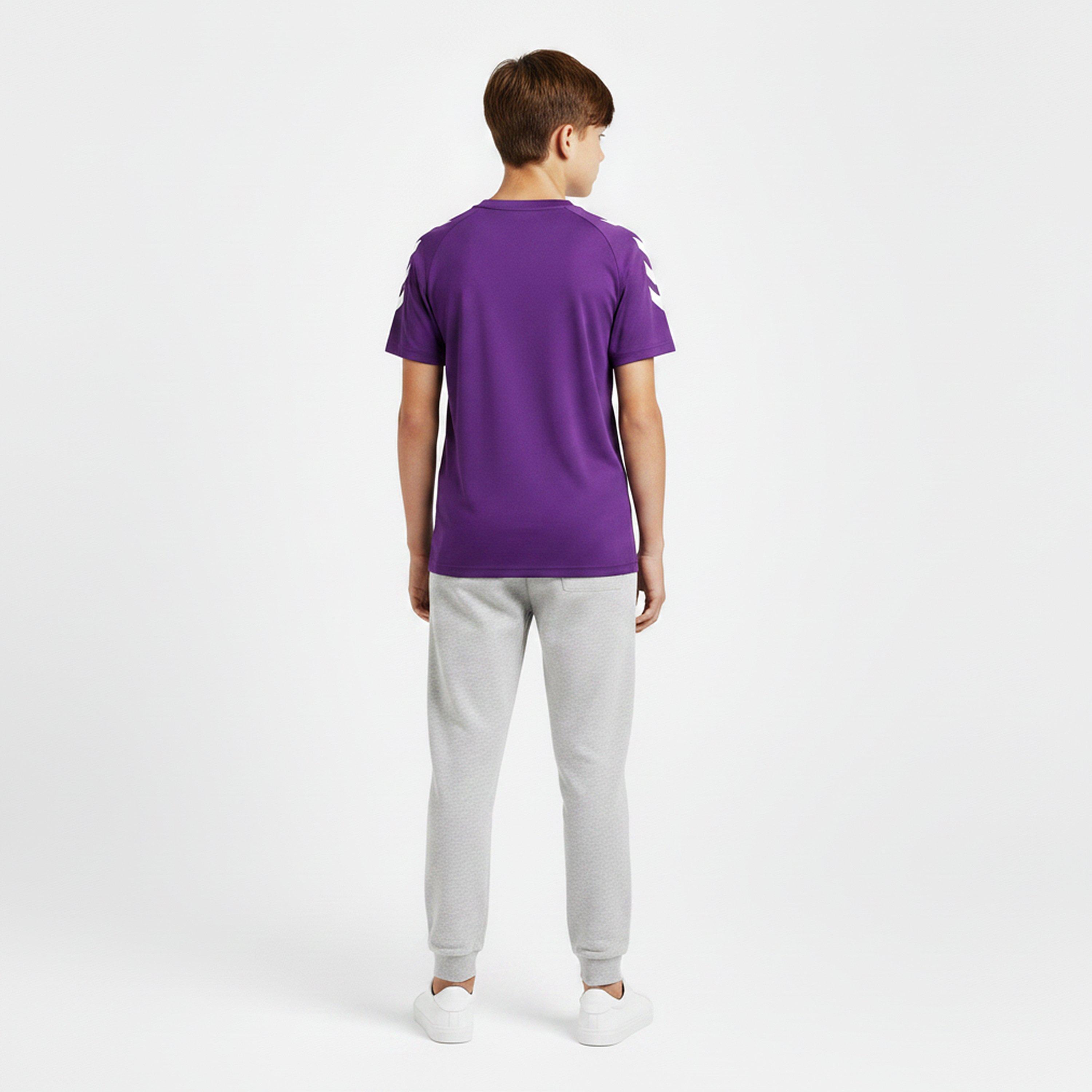 White - Hummel - Unisex Kids' Short-Sleeve Performance T-Shirt - 4