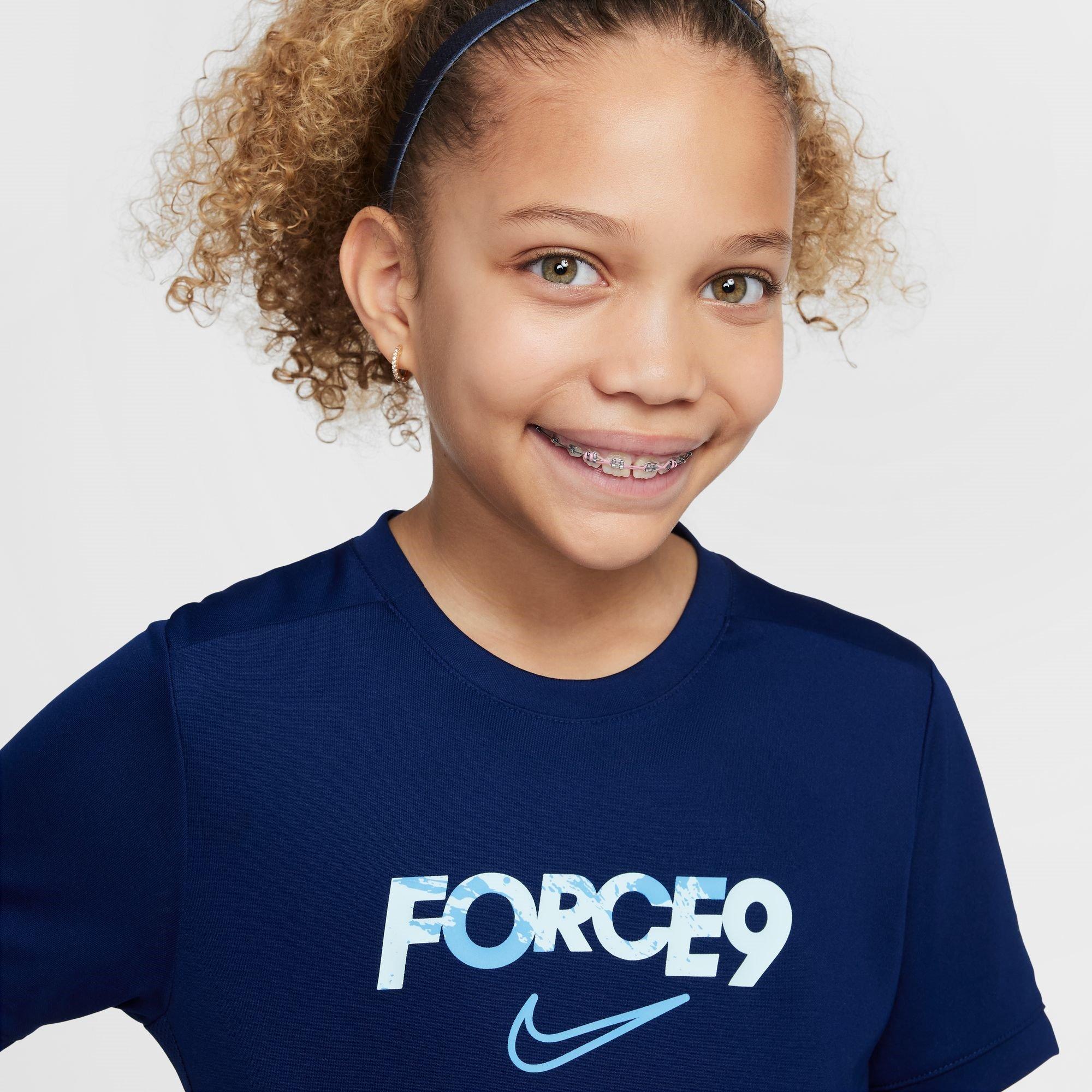 Blue Void/Blue - Nike - Erling Haaland Academy Juniors Dri-FIT Football Shirt - 3