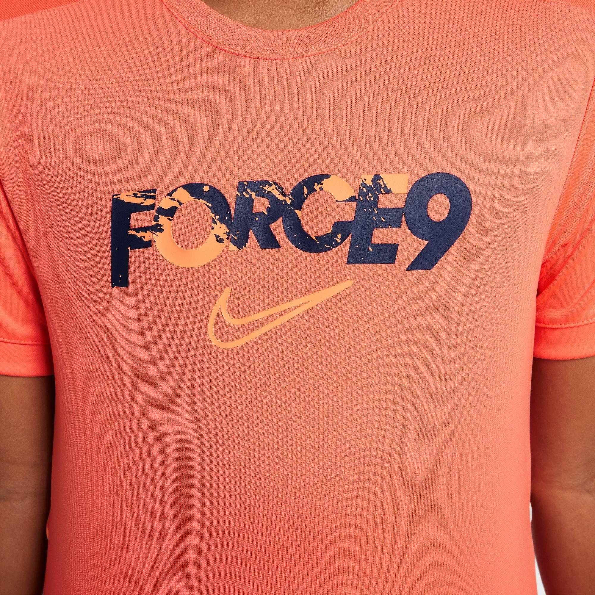 W.Mango/Orange - Nike - Nike Erling Haaland Academy Juniors Dri-FIT Football Shirt - 4