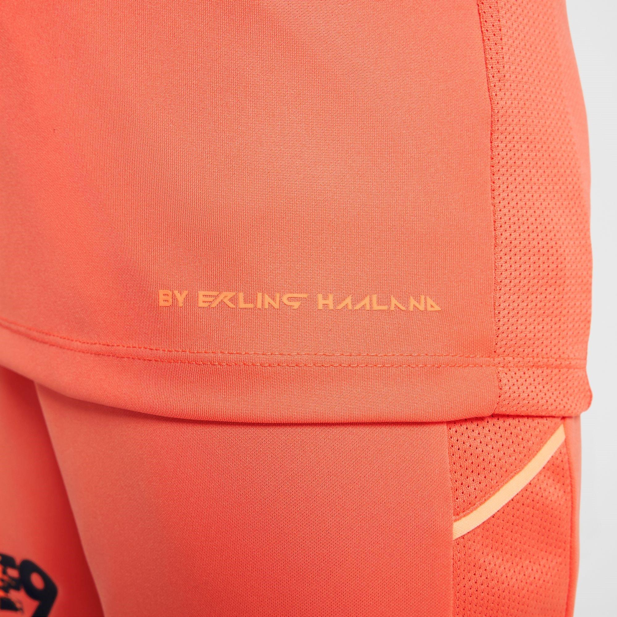 W.Mango/Orange - Nike - Nike Erling Haaland Academy Juniors Dri-FIT Football Shirt - 6