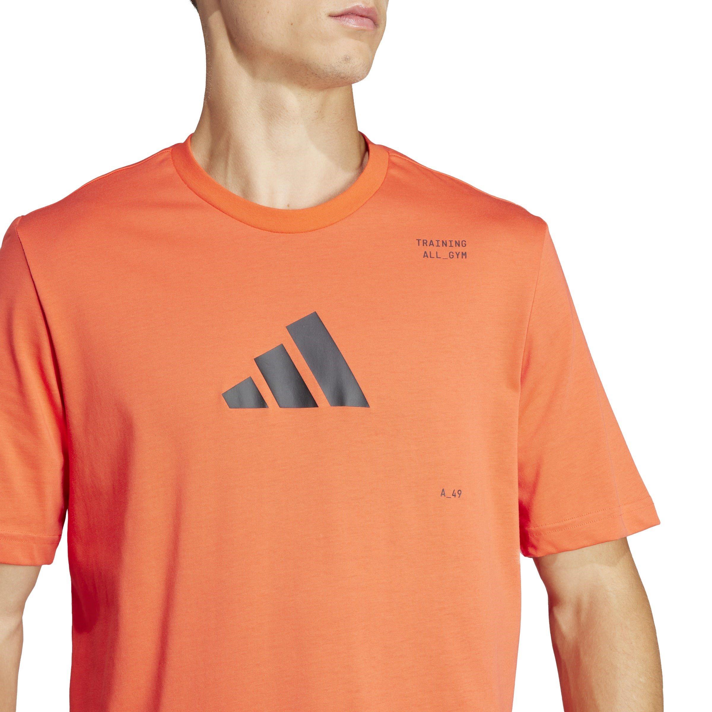 Helder Rood - adidas - All-Gym Category Graphic T-Shirt Mens - 4
