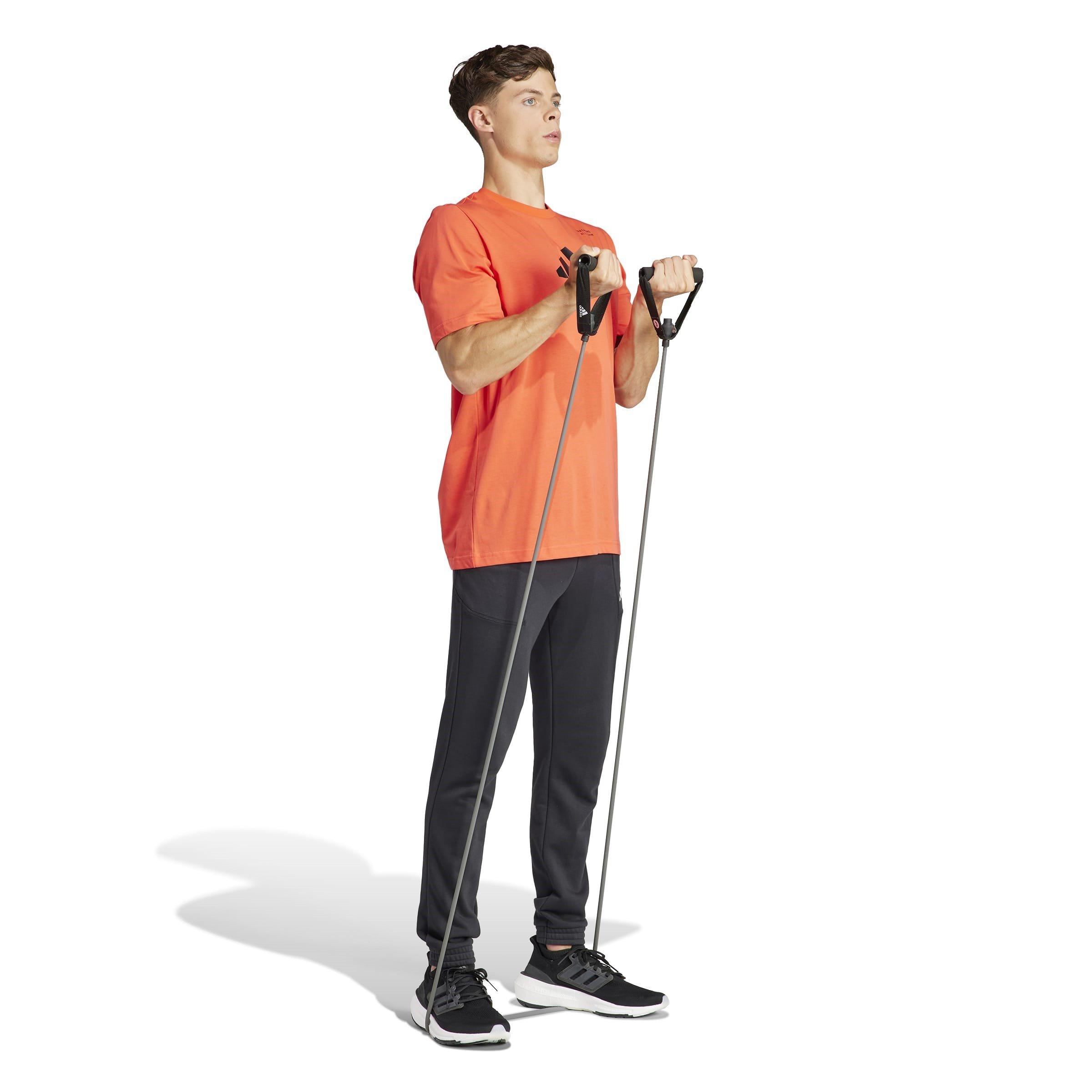 Helder Rood - adidas - All-Gym Category Graphic T-Shirt Mens - 5