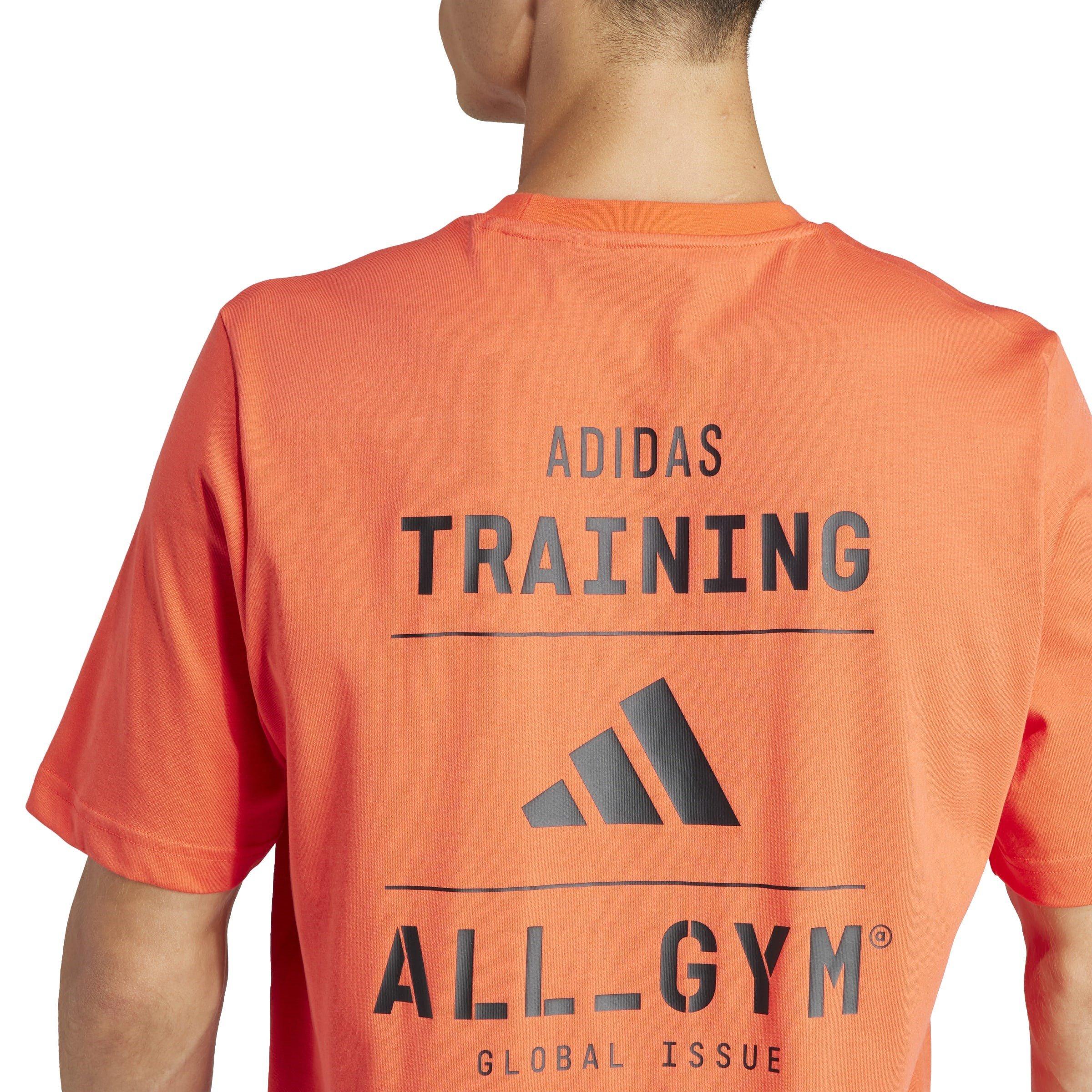 Helder Rood - adidas - All-Gym Category Graphic T-Shirt Mens - 6