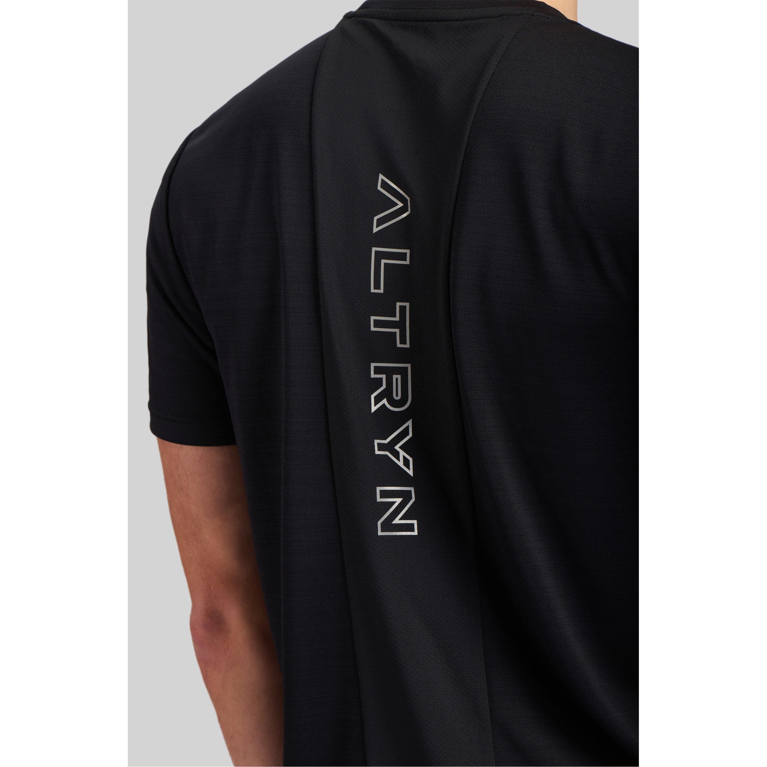 Nero - ALTRYN - Ban Tech Short-Sleeve Performance Gym Top - 2