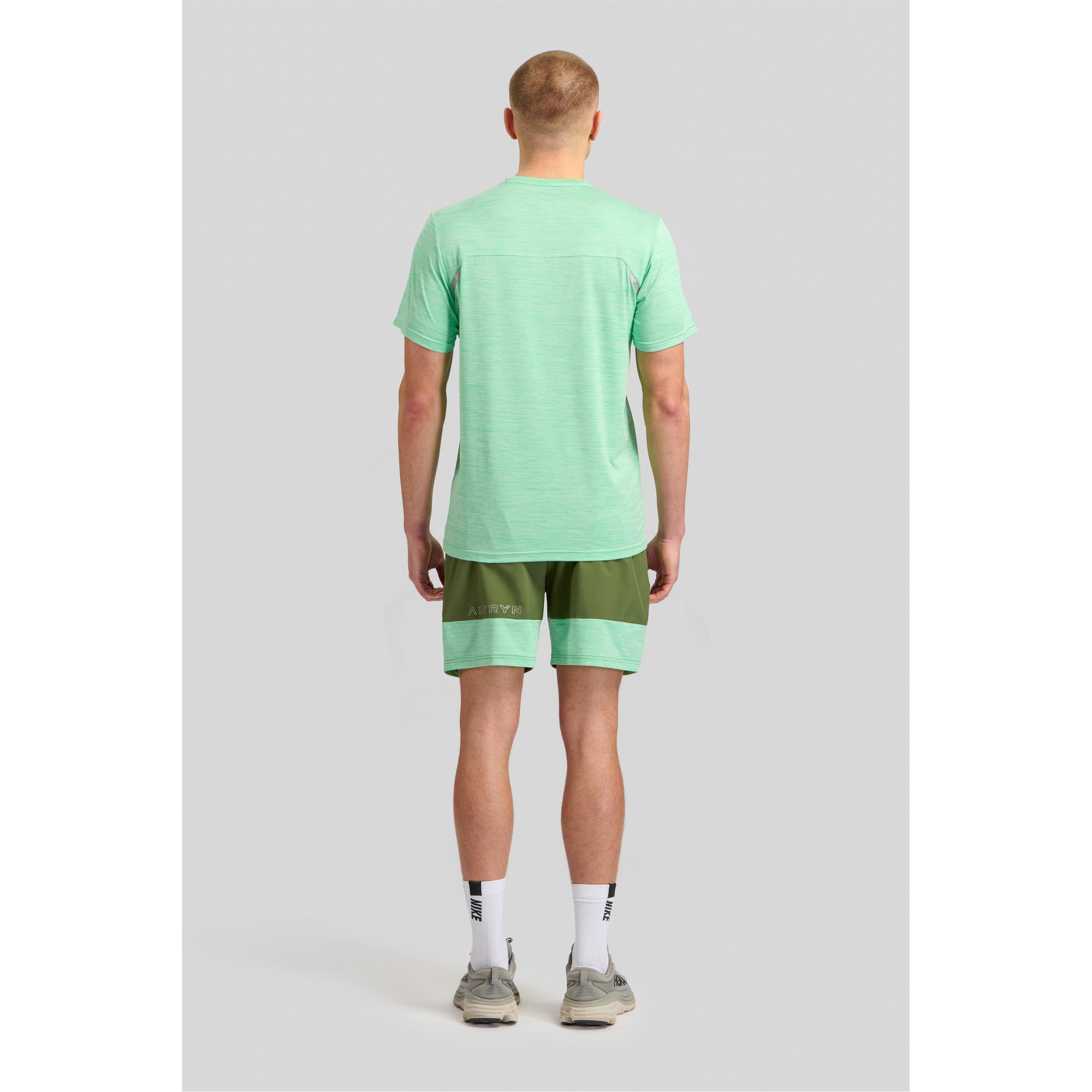 Apple Sdye Marl - ALTRYN - Men's Short-Sleeve Performance Gym Top - 2