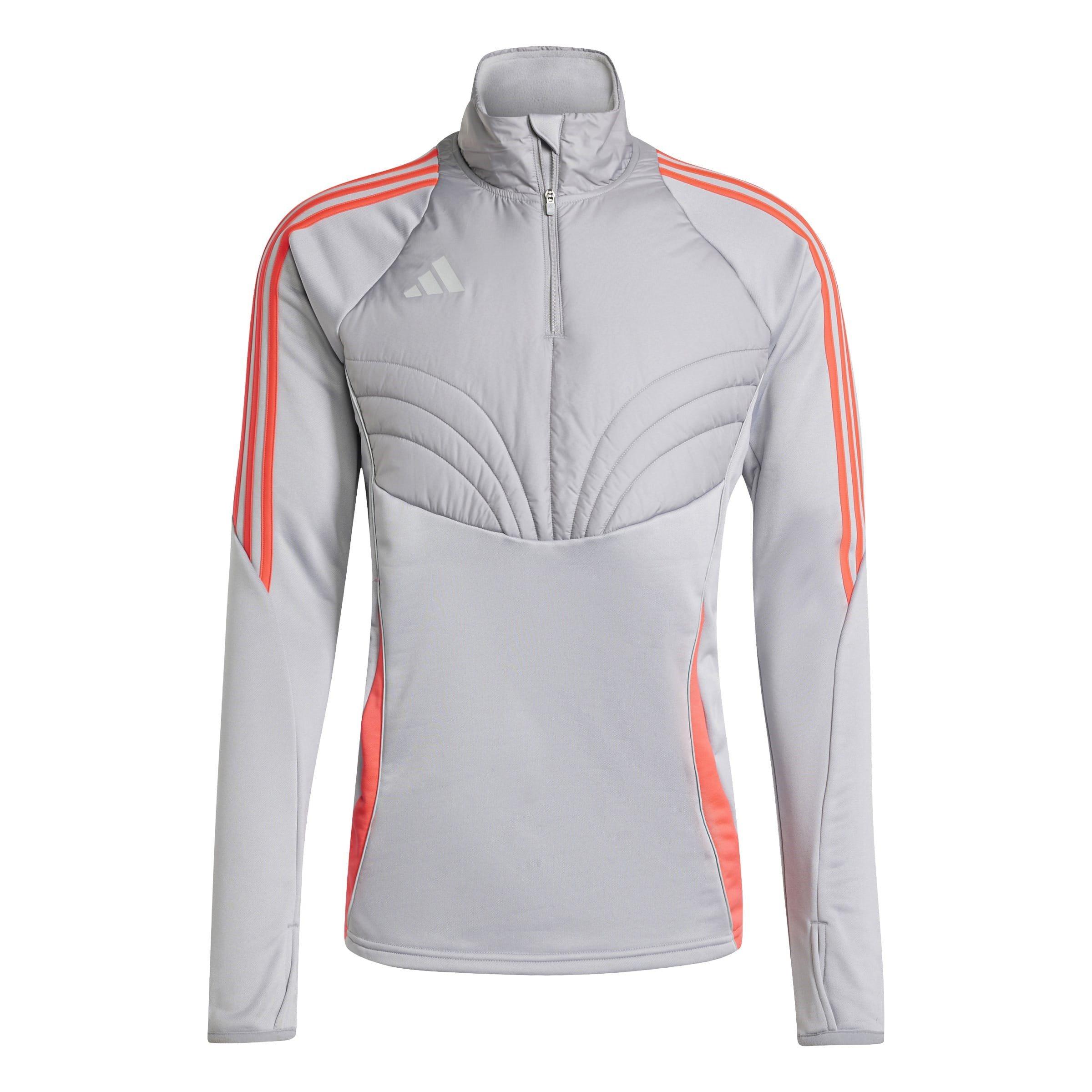 Adidas Men's Tiro 24 Winterized Top - Onix/Red - S