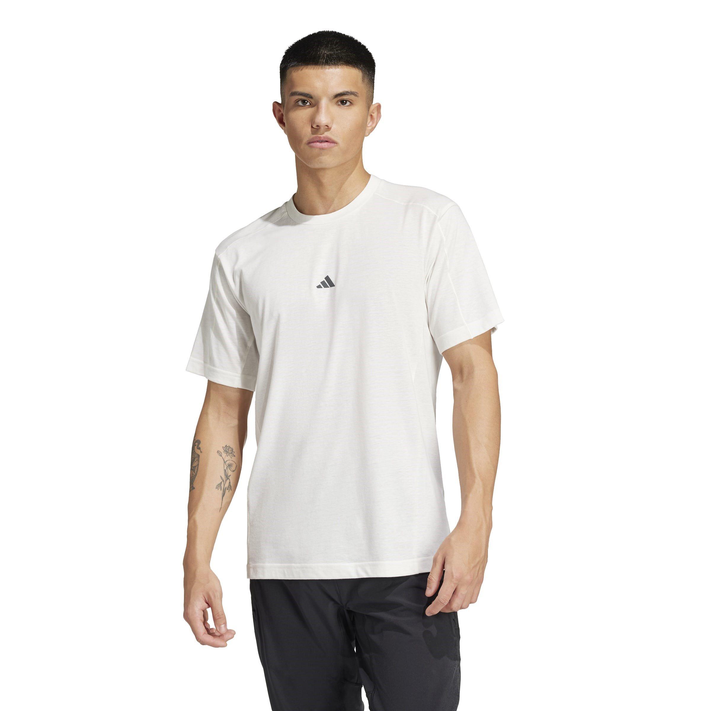 Kreda Bijela - adidas - Yoga T-Shirt Mens - 2