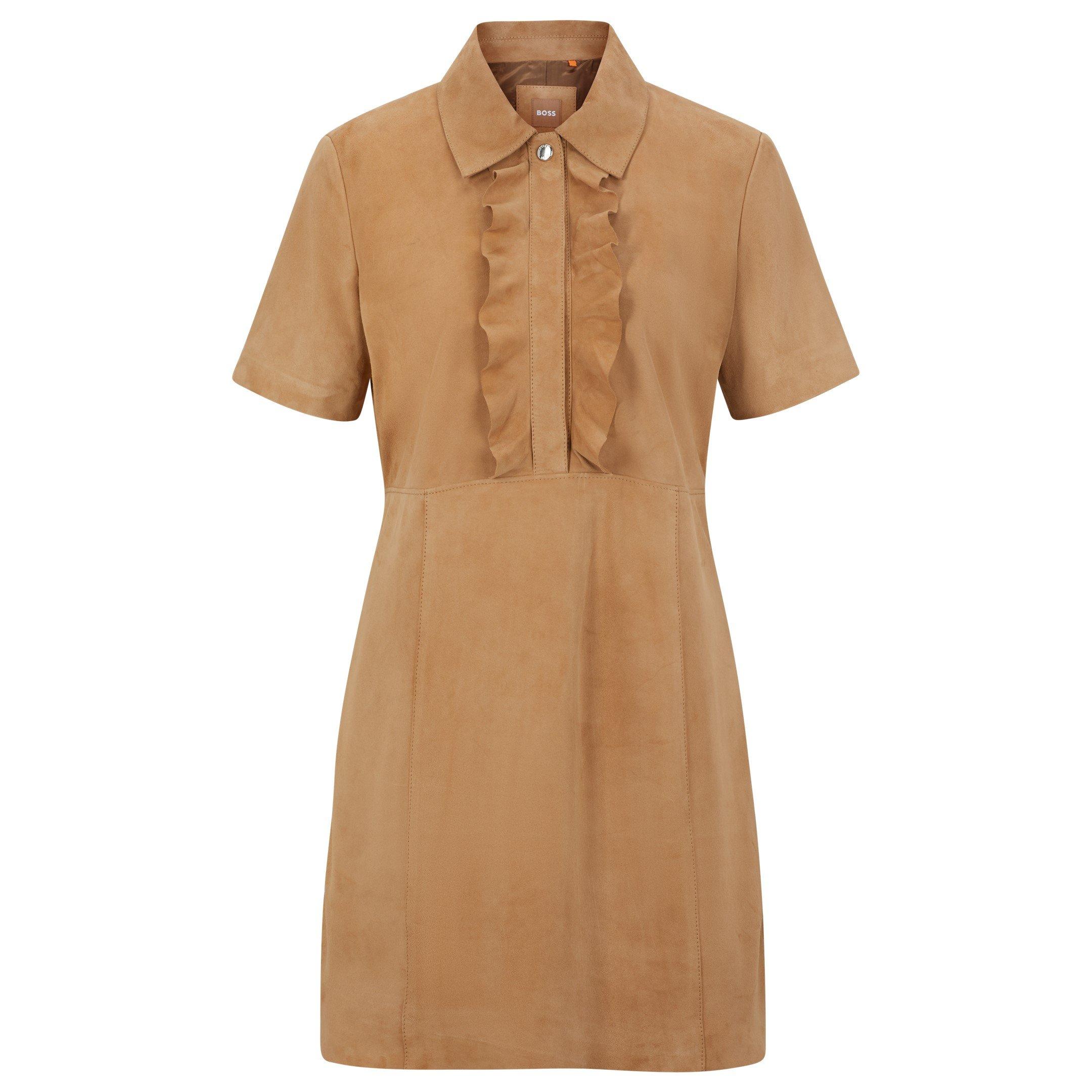 Open Beige 280 - Boss - Women's Syrila Mini Design Dress - 1