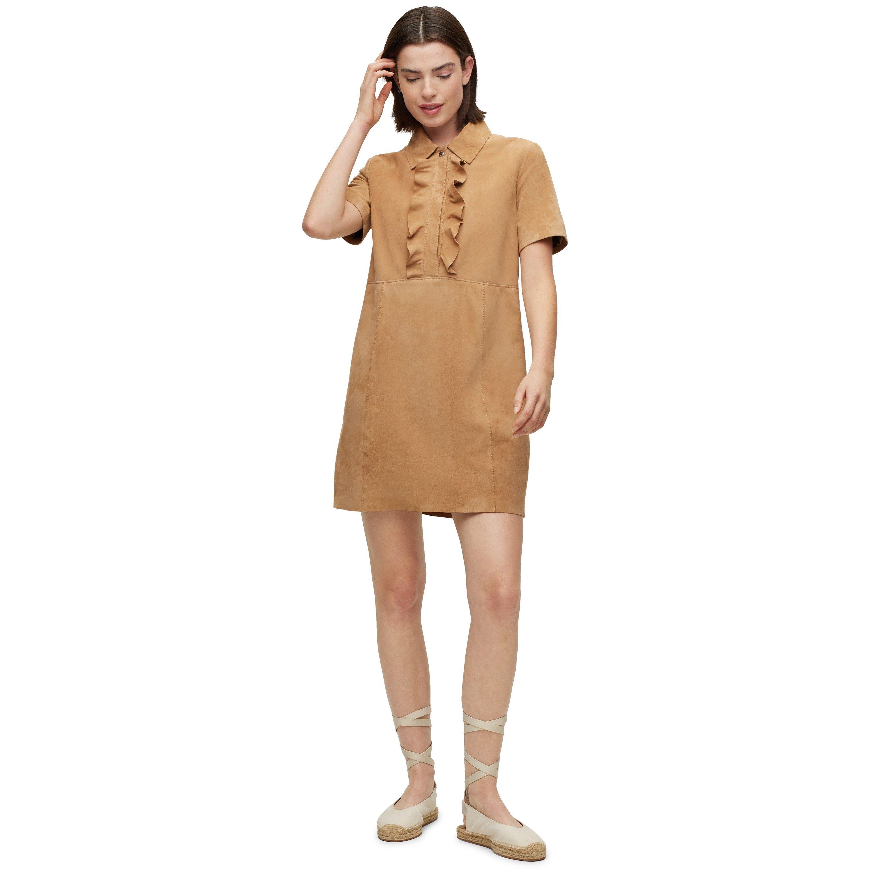 Open Beige 280 - Boss - Women's Syrila Mini Design Dress - 4