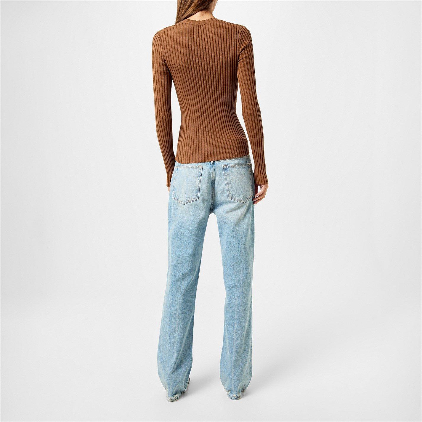 Brown - Anine Bing - Cecily Top - 4