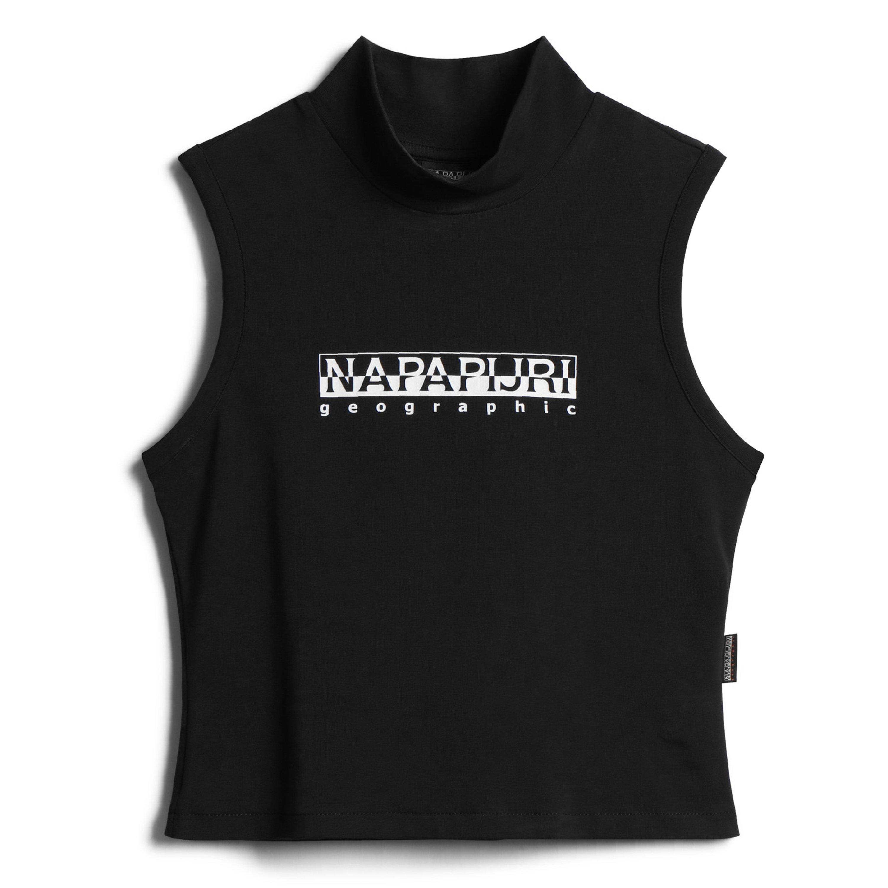 Black - Napapijri - Box Vest Top - 5