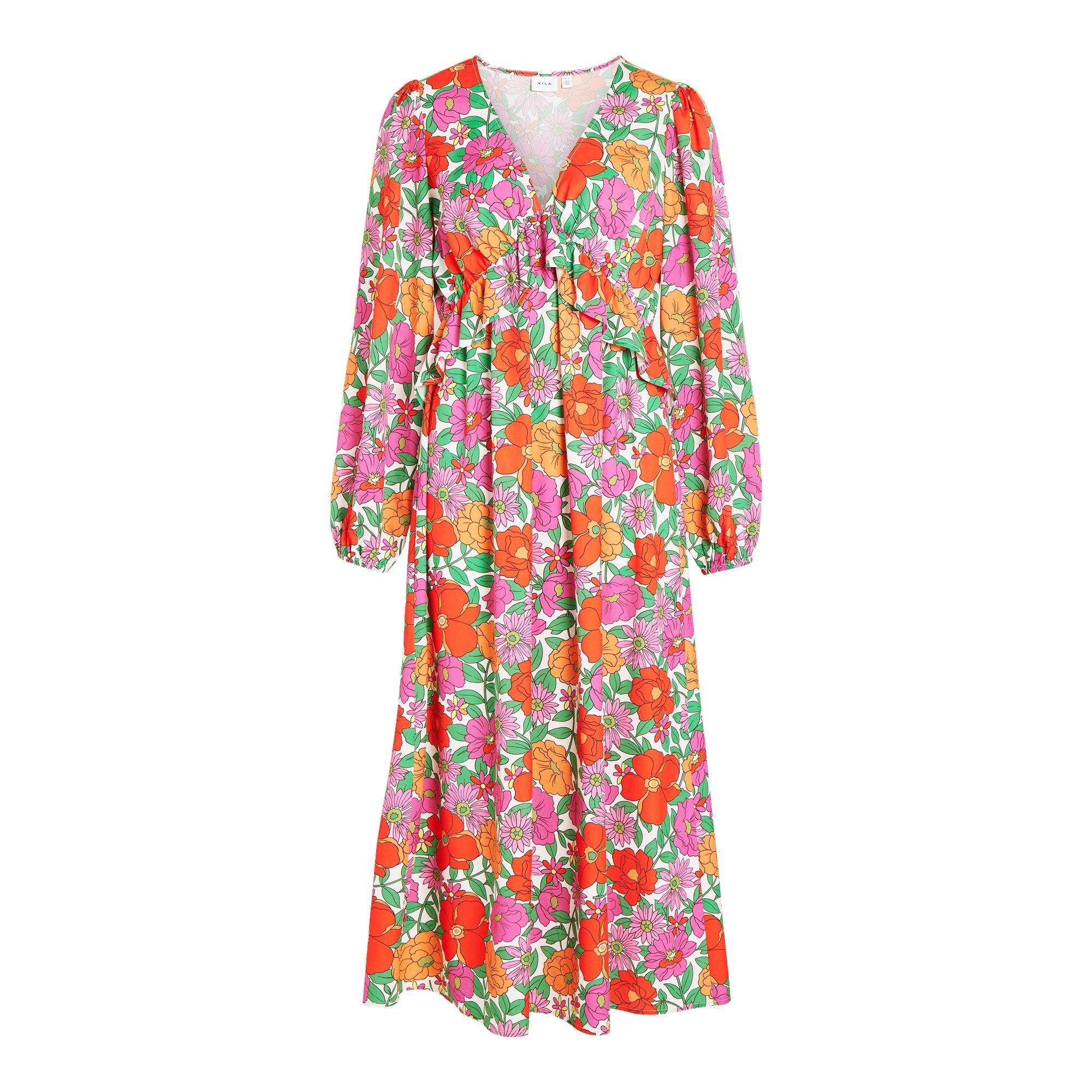 Vila Women's Rosa Wrap Dress