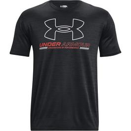 Under Armour Under Armour Vent Graphic Short Sleeve T-Shirt Mens