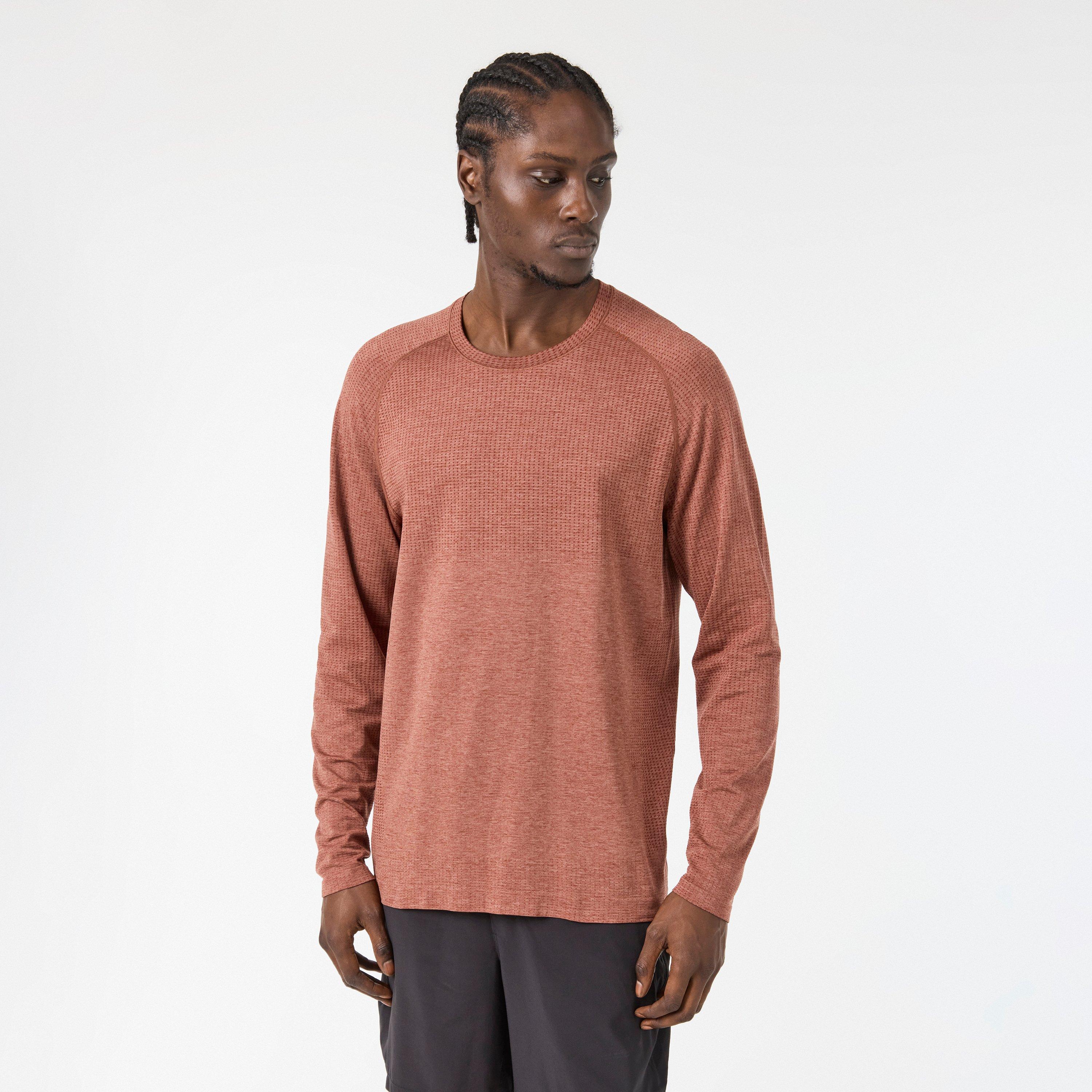 Rockwd Rd Clay - Lululemon - Metal Vent Tech Long Sleeve Shirt Mens - 3