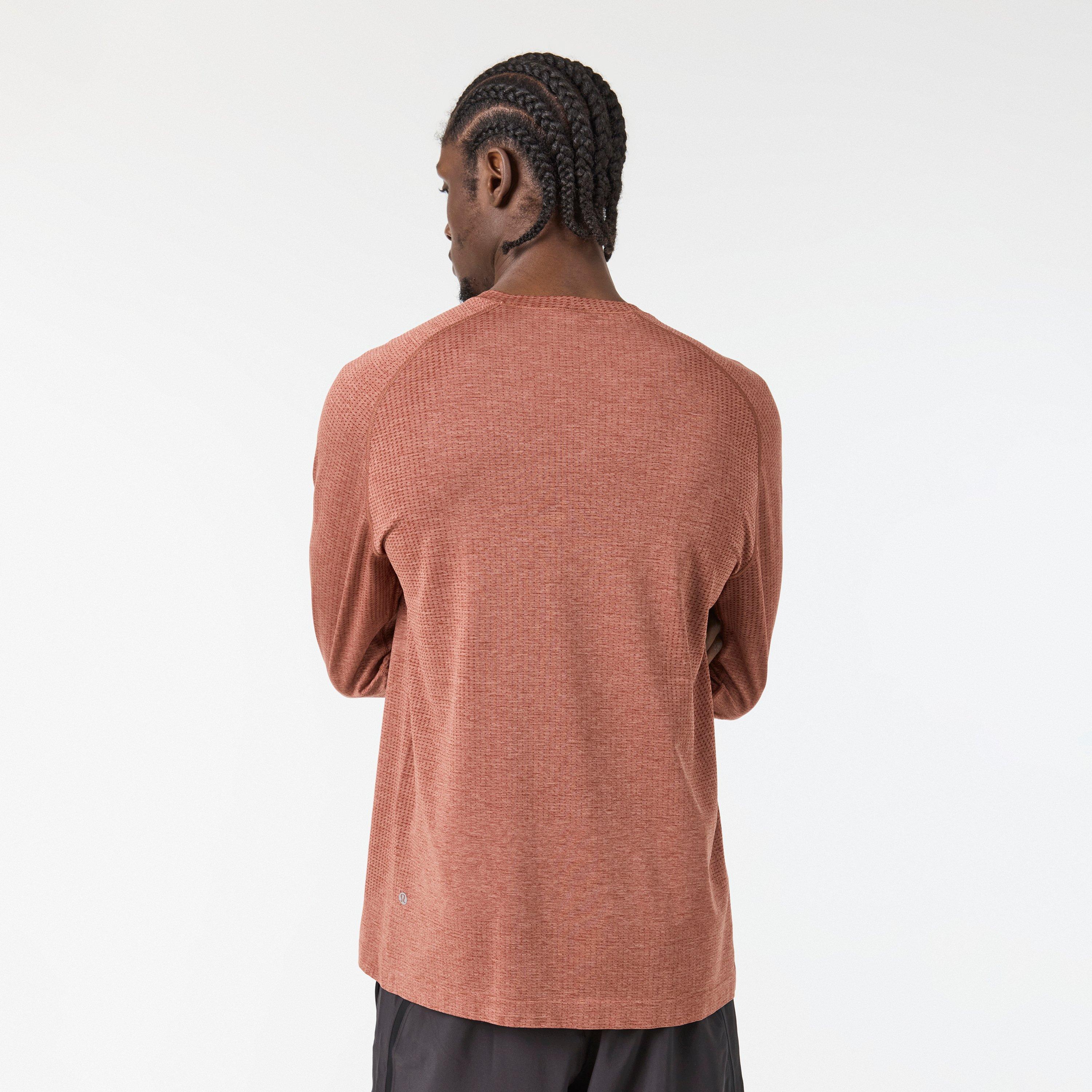 Rockwd Rd Clay - Lululemon - Metal Vent Tech Long Sleeve Shirt Mens - 4
