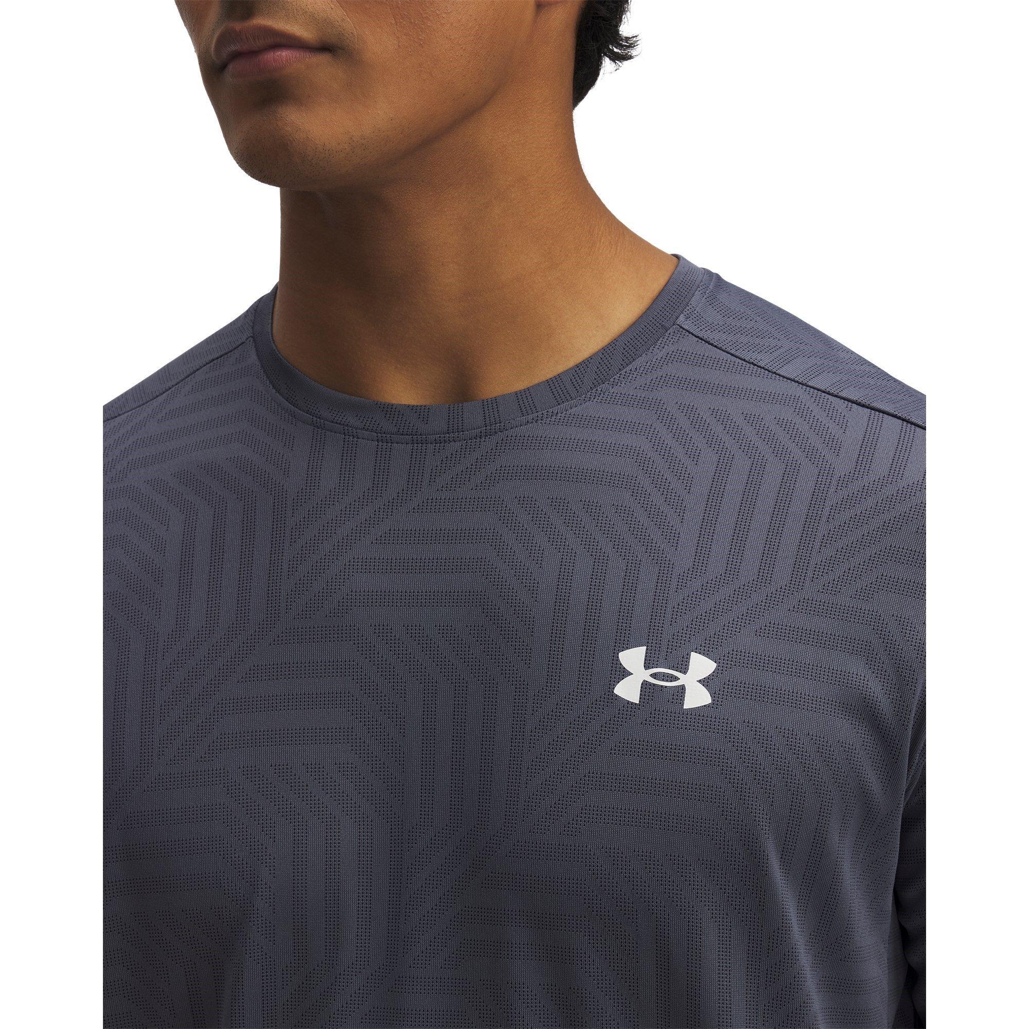 Under Armour Men's Tech Vent Geotessa Short-Sleeve Performance Gym