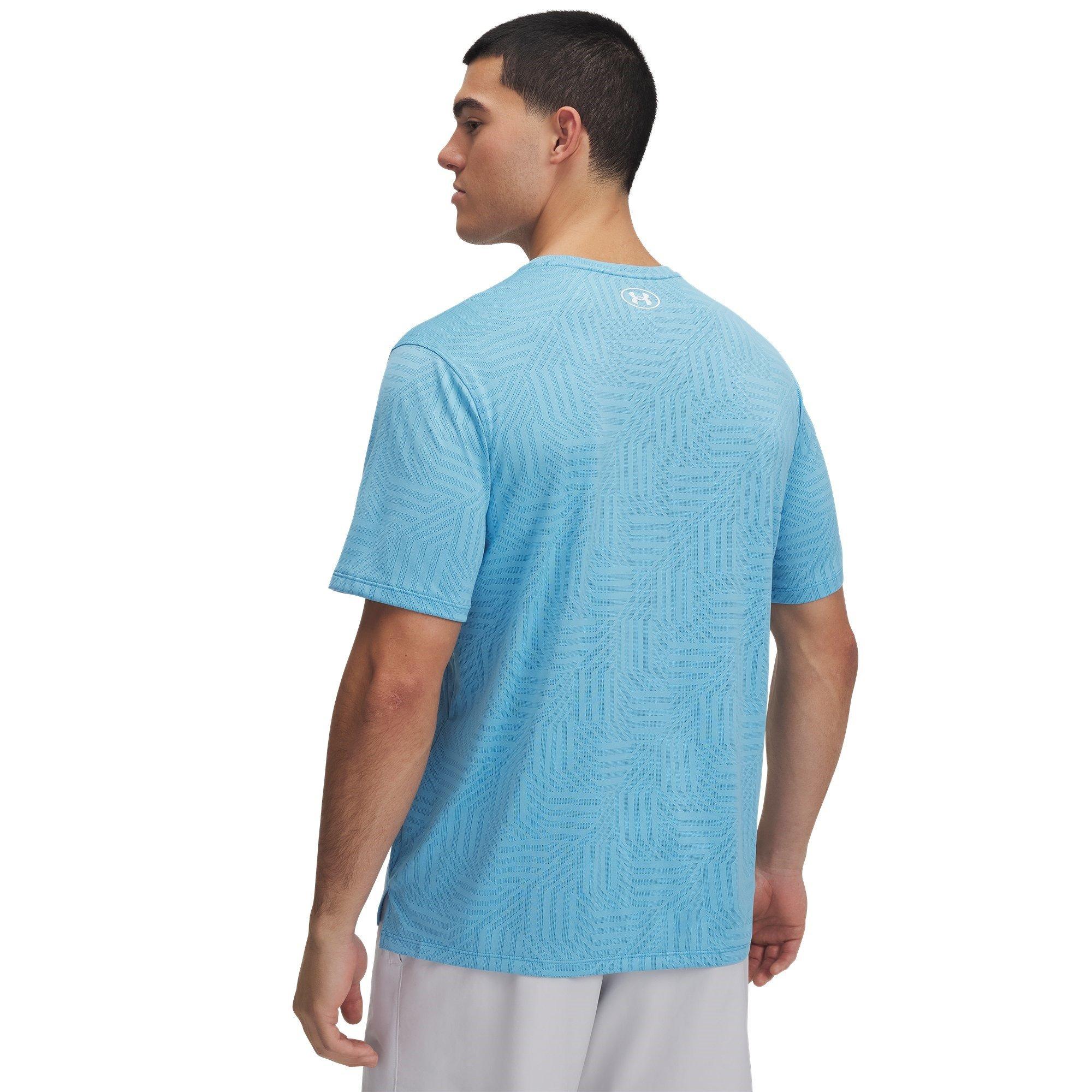 Plava - Under Armour - Tech Vent Geotessa Short-Sleeve Performance Gym Top - 2