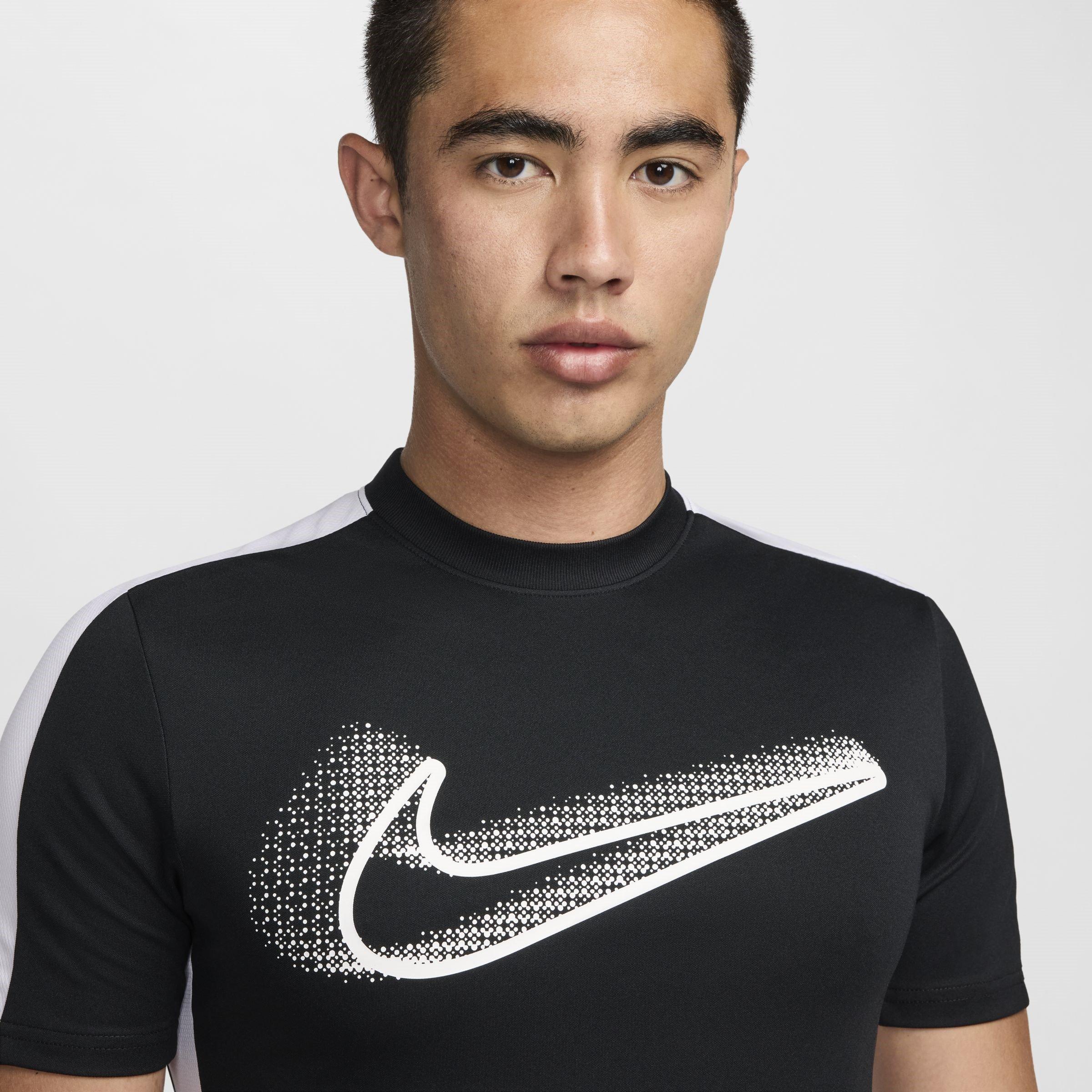 Black/White/Wht - Nike - Academy Dri FIT Mens Football T Shirt - 3