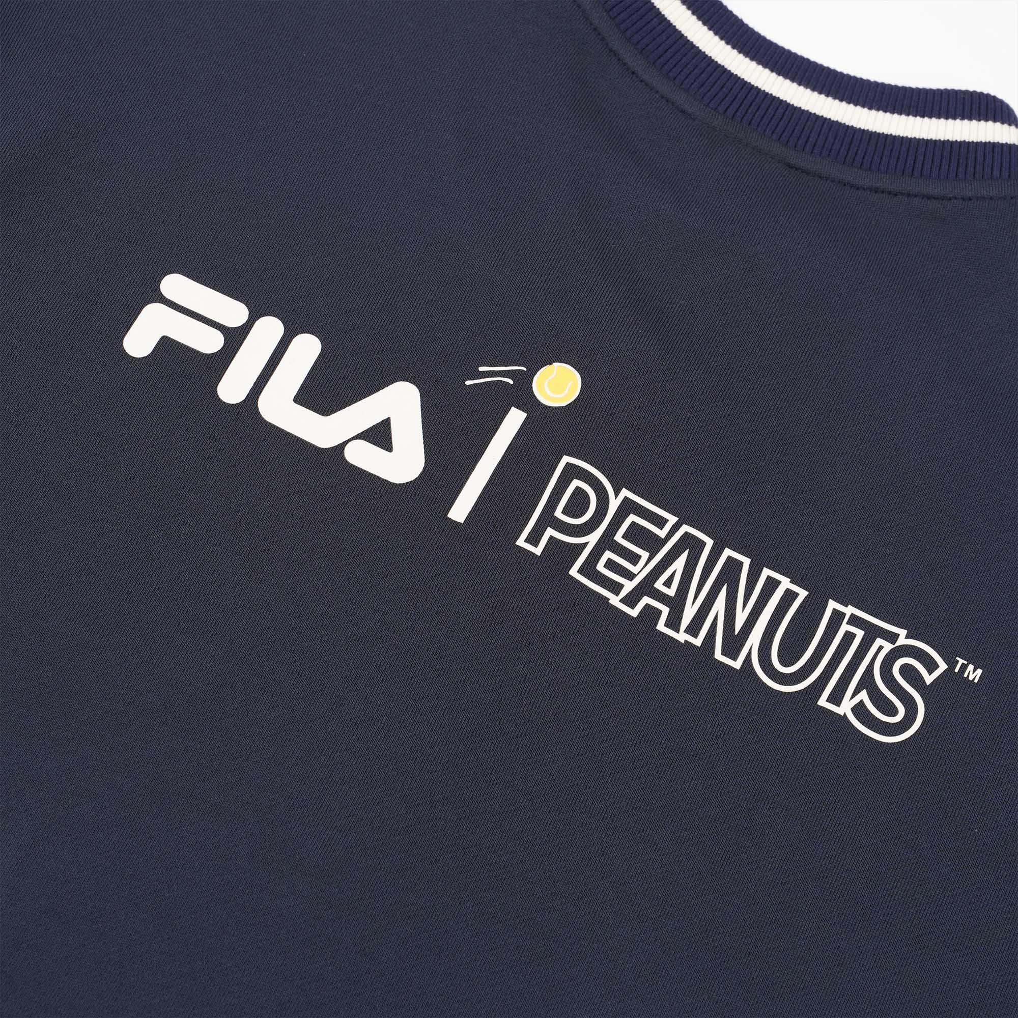 Dark Navy - Fila - x Peanuts Adults Cardigan - 4