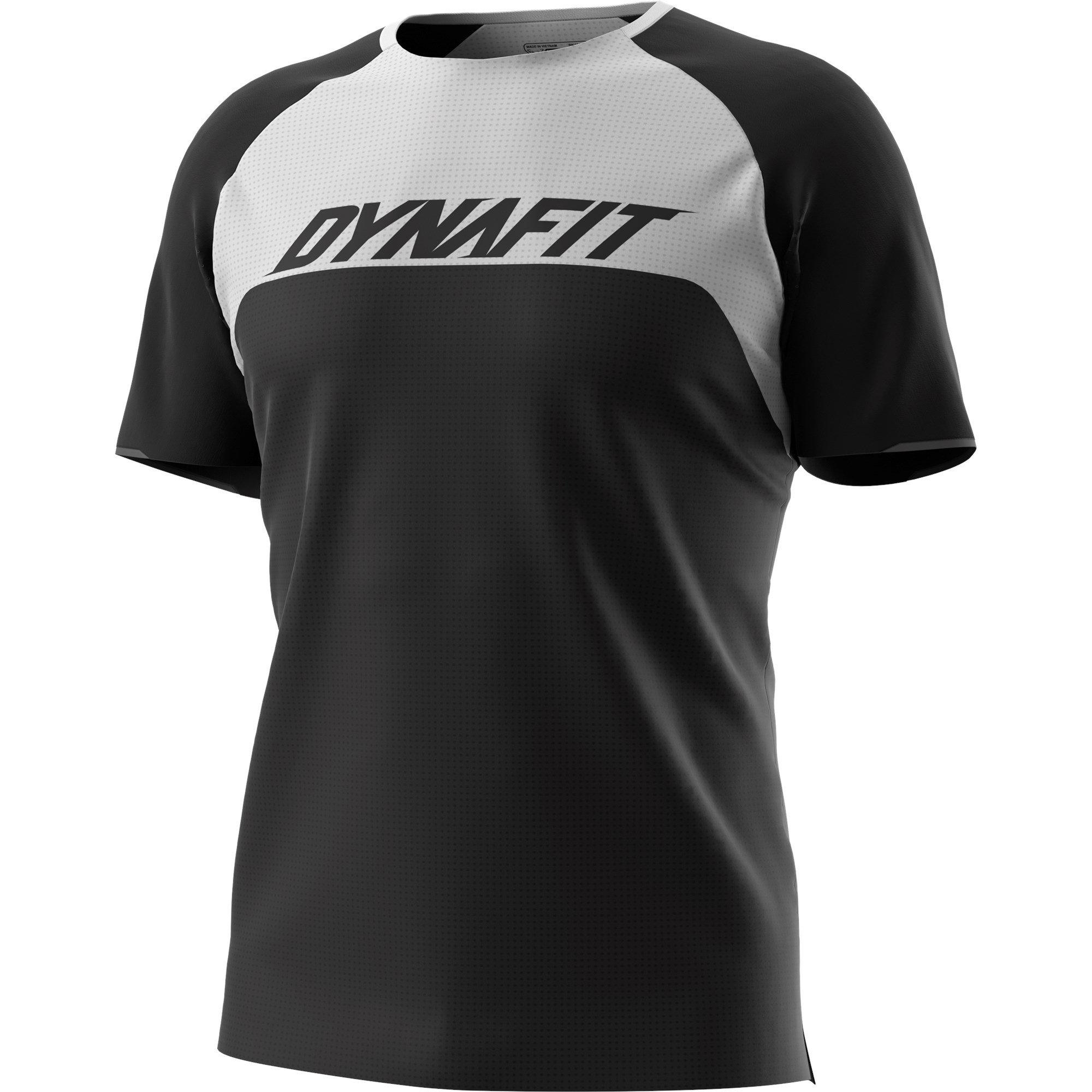 Black/Nimbus - Dynafit - Men's Ride Short-Sleeve Performance Gym Top