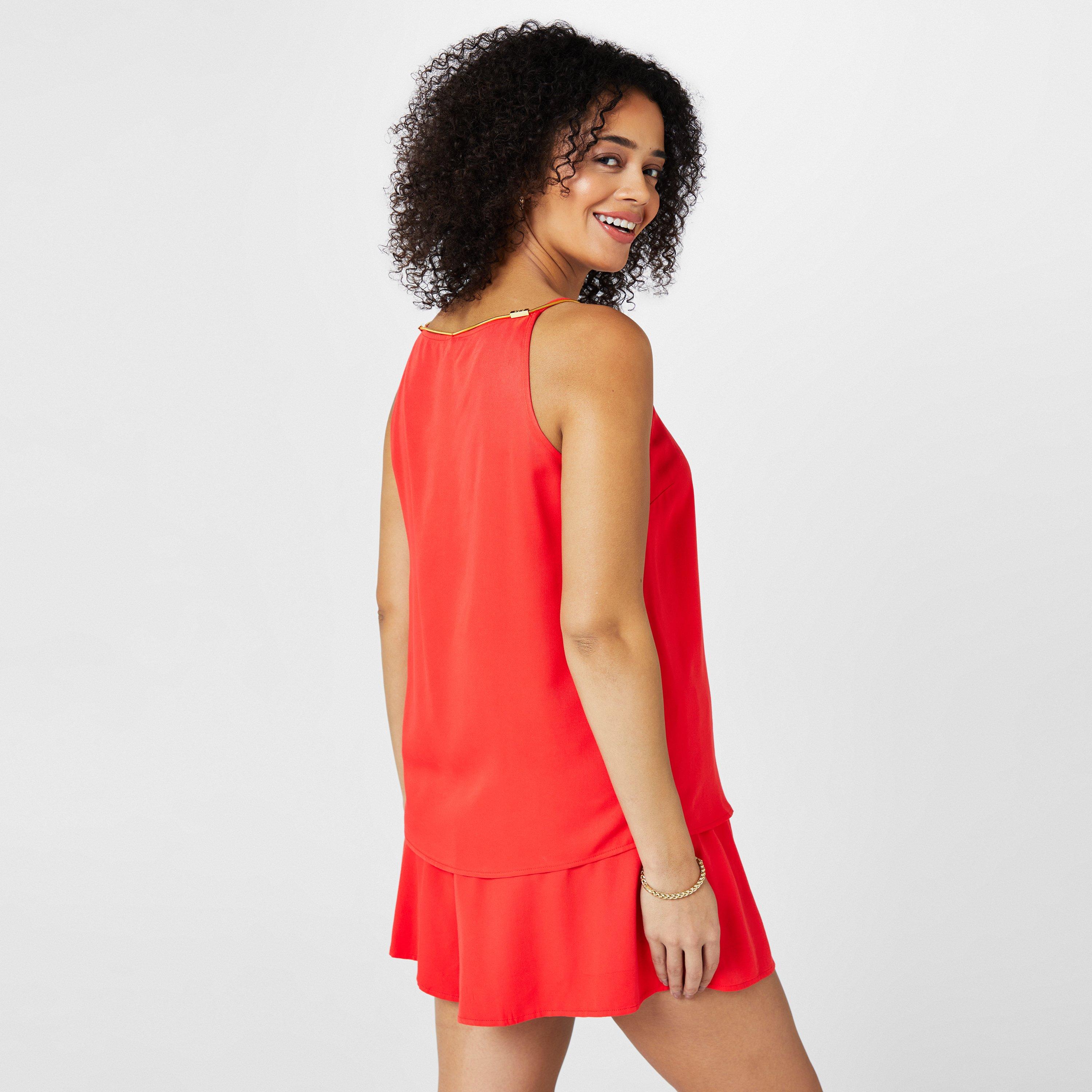 Lucsious Red - Biba - Biba Necklace Chain Cami Top - 2